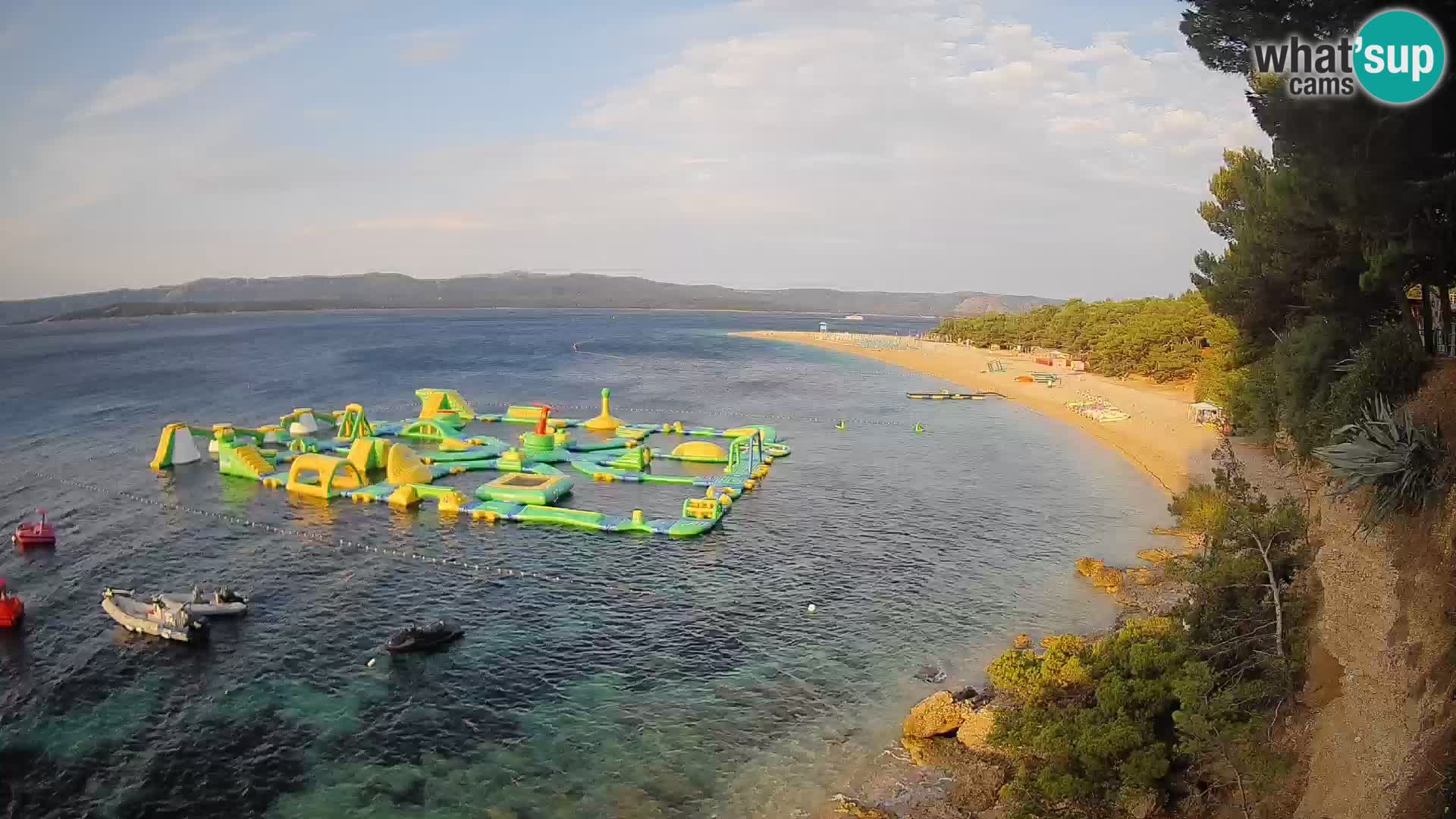 Webcam Bol Zlatni Rat – Vue en direct depuis l’île de Brač