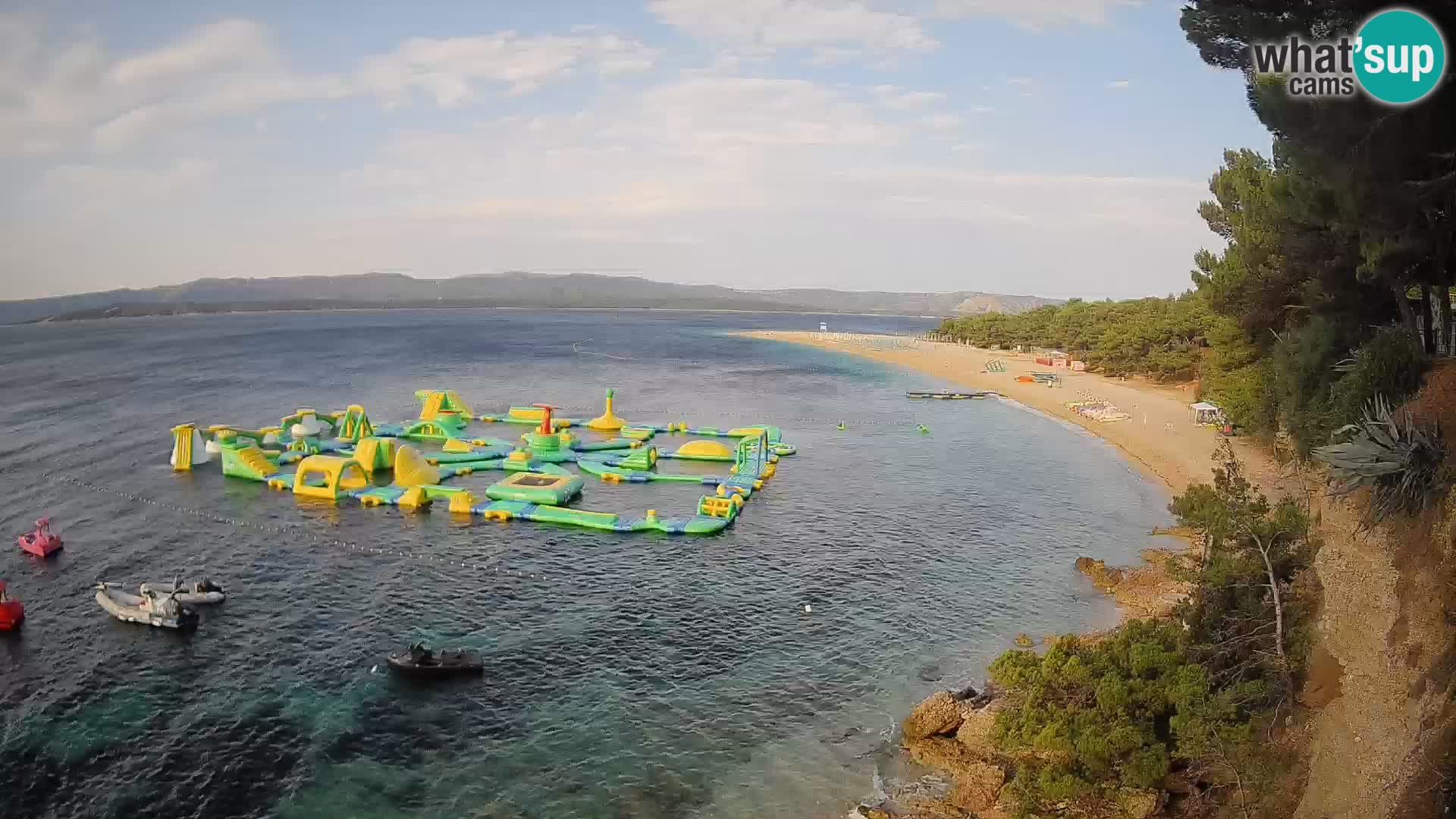 Webcam Bol Zlatni Rat – Vue en direct depuis l’île de Brač