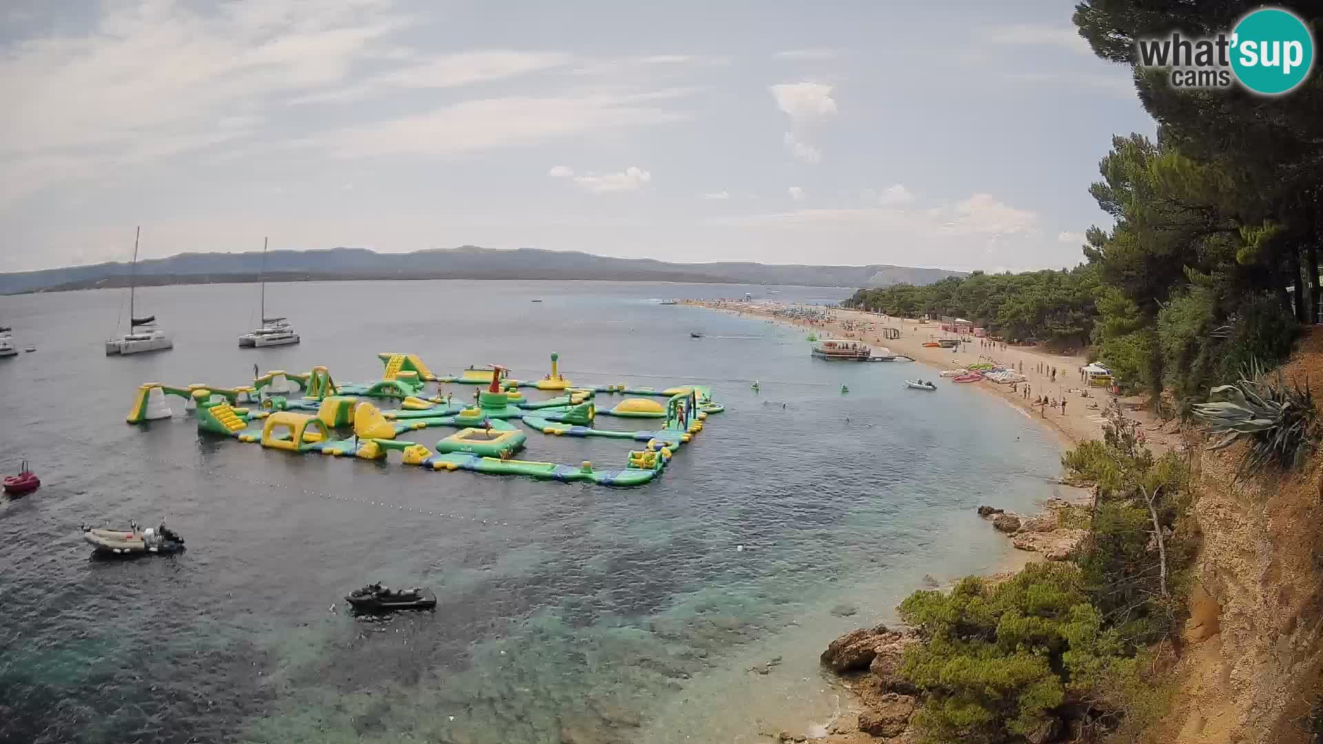 Webcam Bol Zlatni Rat – Live View from Brač Island