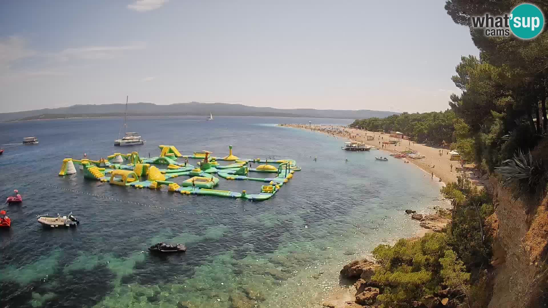 Webcam Bol Zlatni Rat – Live View from Brač Island