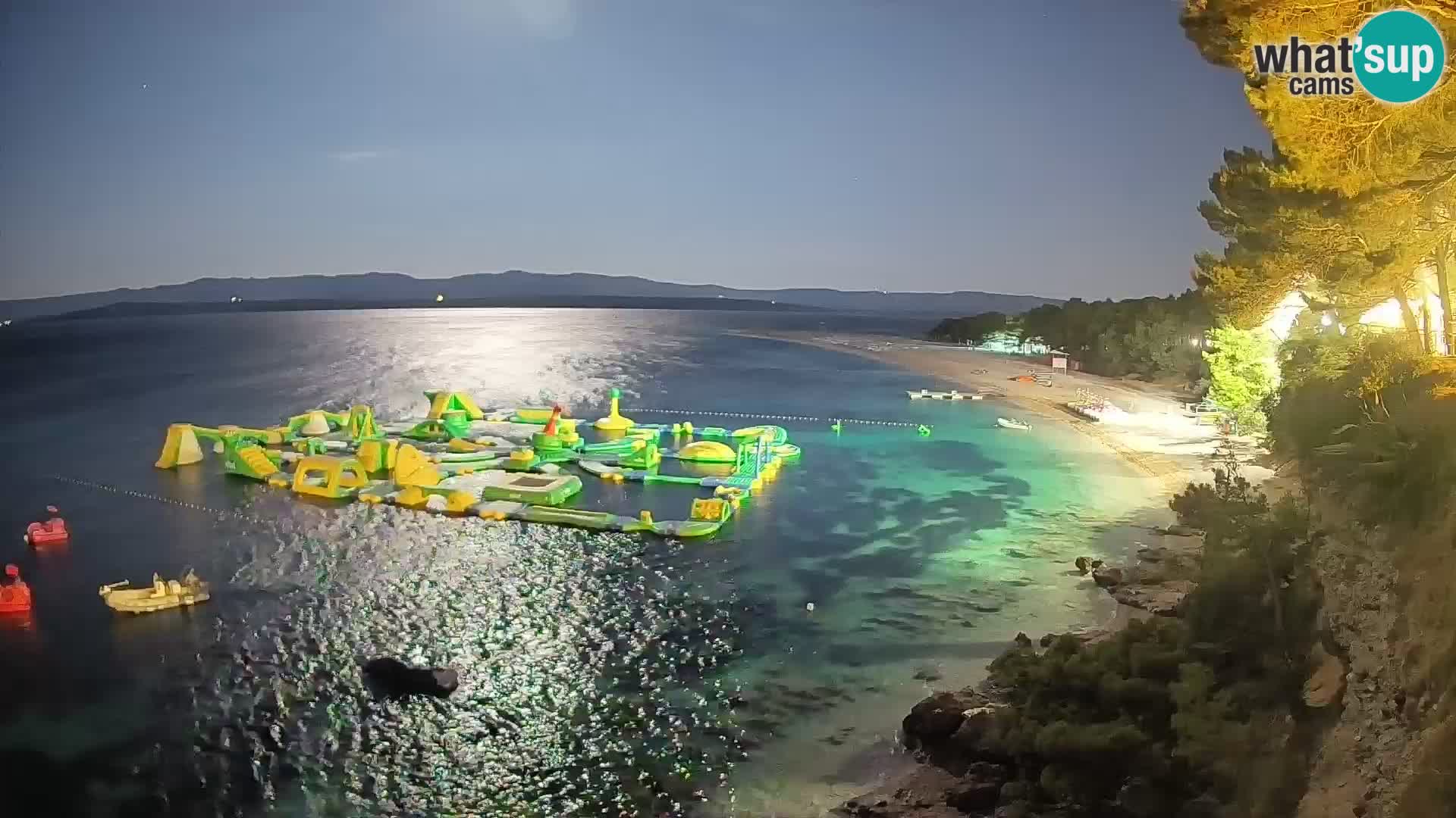 Webcam Bol Zlatni Rat – Vista en vivo desde la isla de Brač