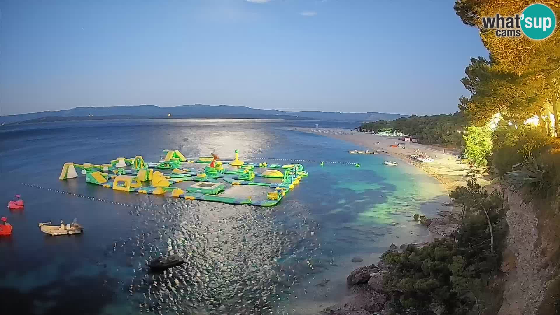 Webcam Bol Zlatni Rat – Vista en vivo desde la isla de Brač