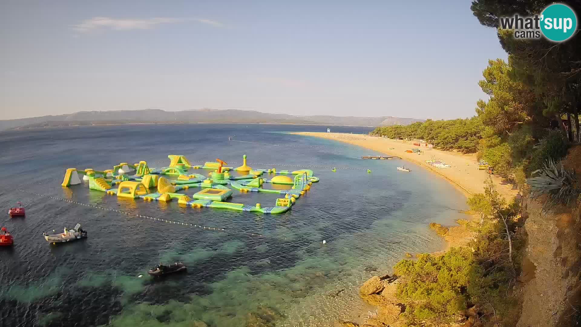 Webcam Bol Zlatni Rat – Vue en direct depuis l’île de Brač