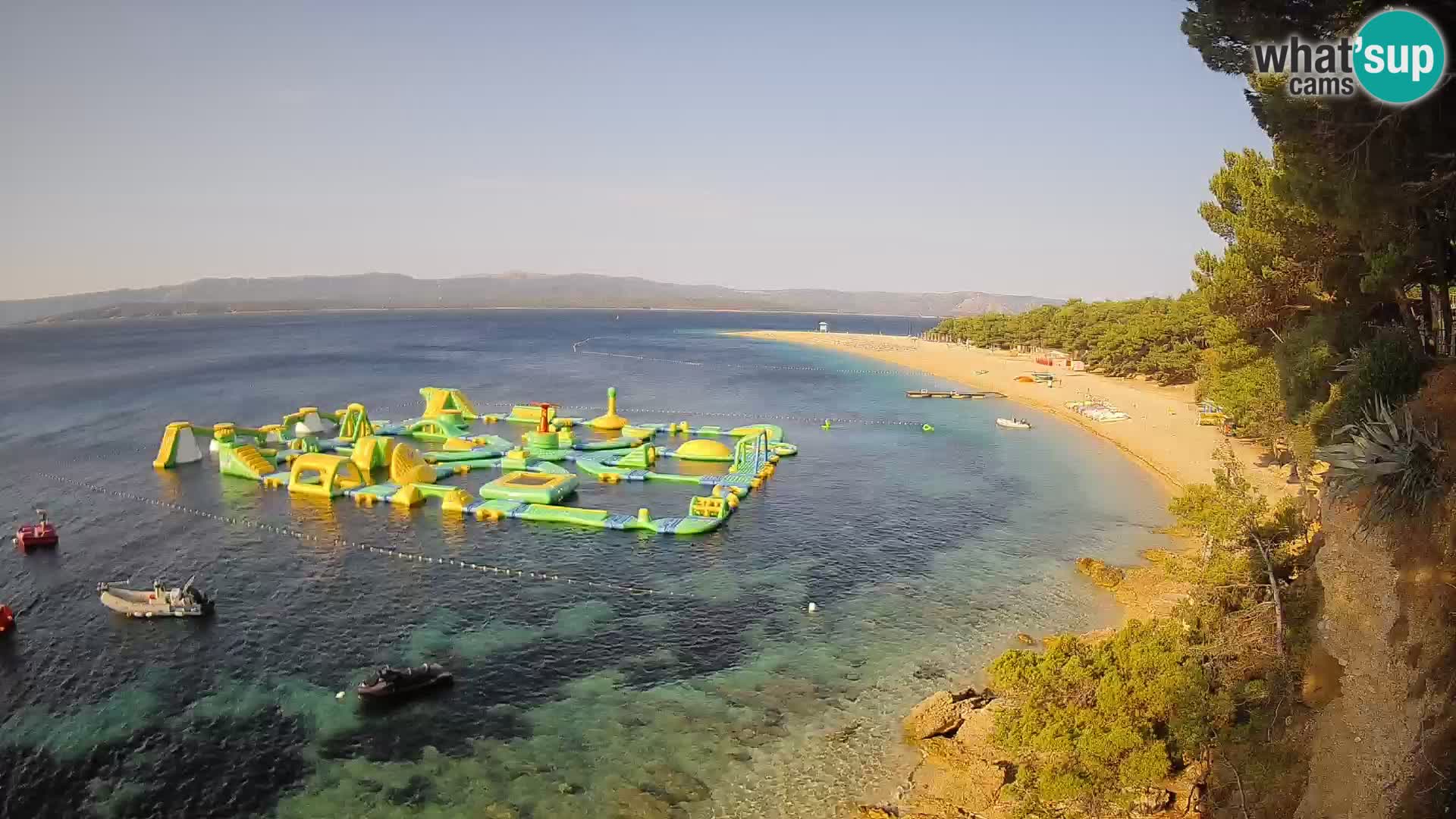 Webcam Bol Zlatni Rat – Vue en direct depuis l’île de Brač