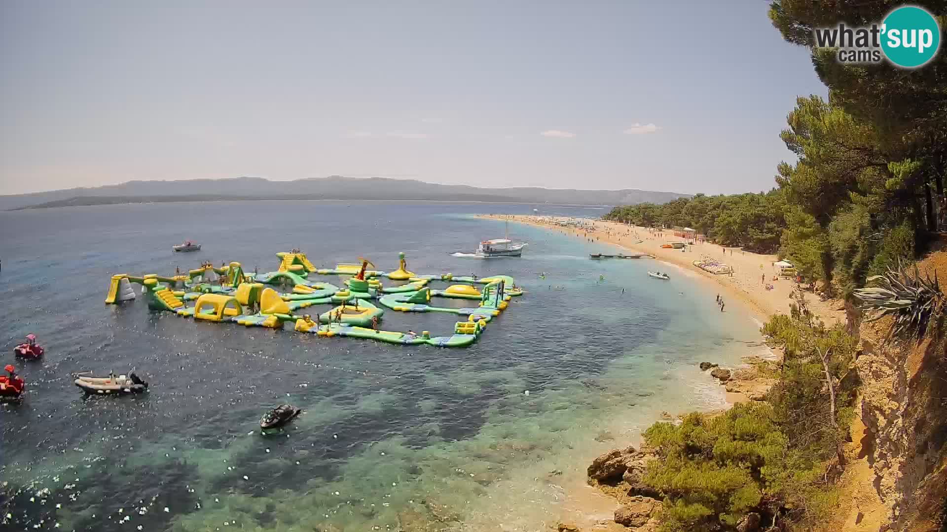 Webcam Bol Zlatni Rat – Live View from Brač Island