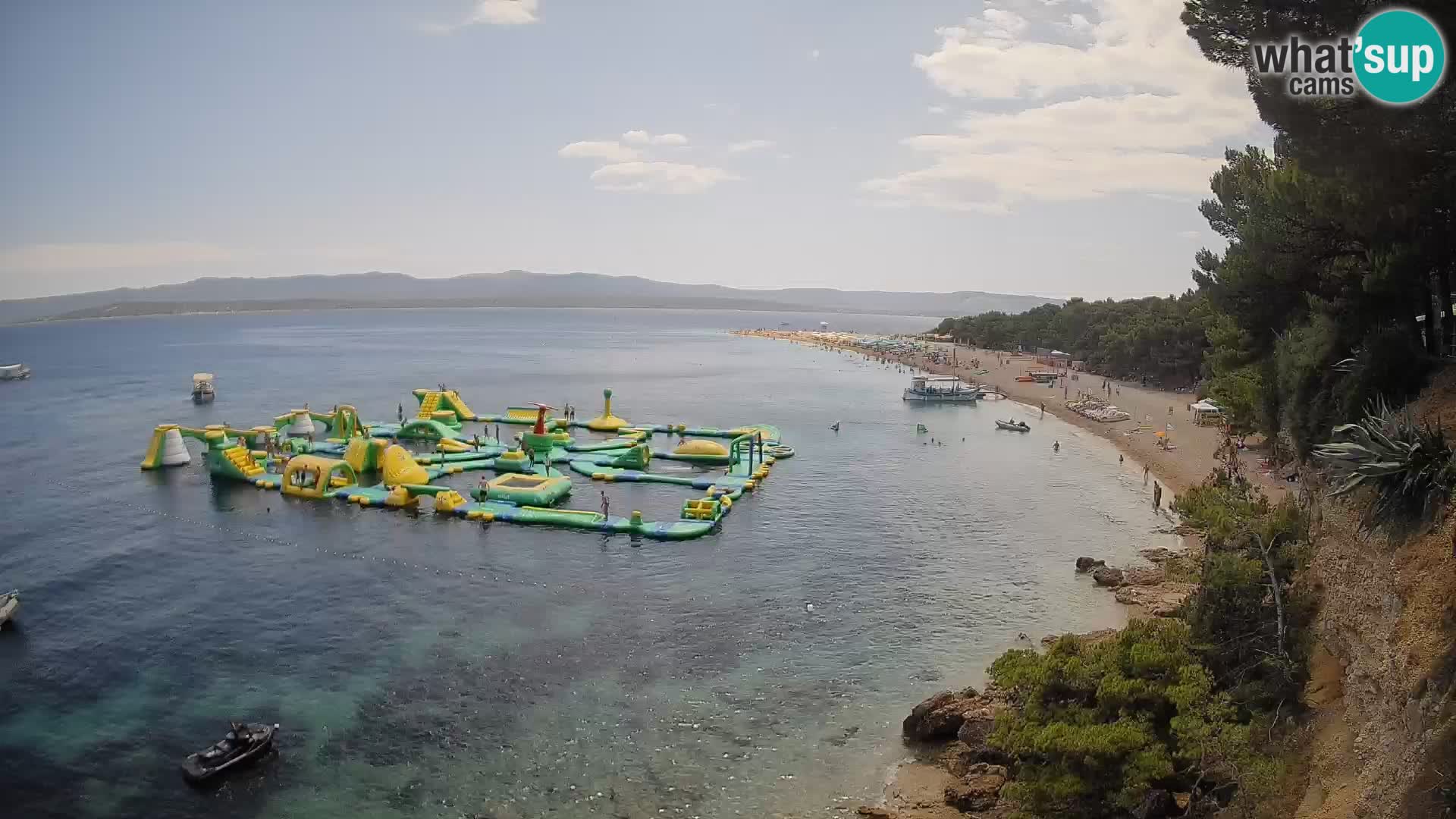 Web kamera Bol Zlatni Rat – Pogled uživo s otoka Brača