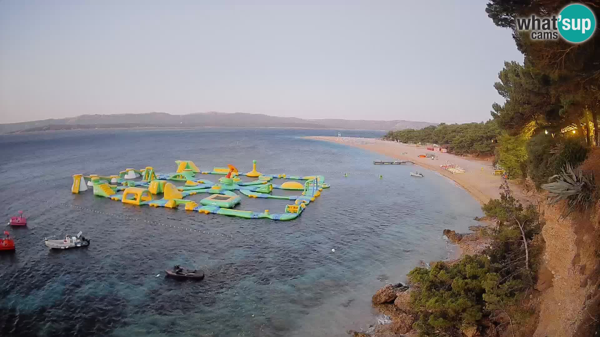 Webcam Bol Zlatni Rat – Vue en direct depuis l’île de Brač