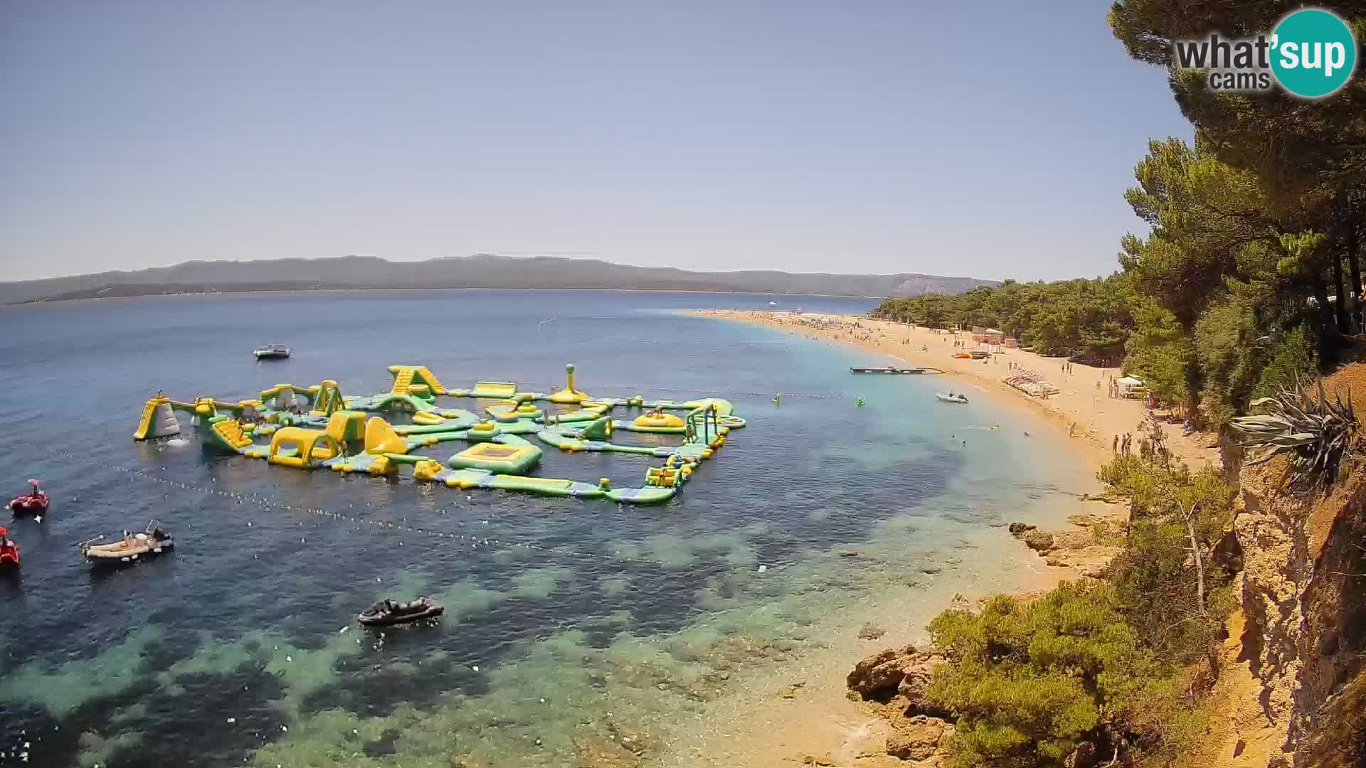 Webcam Bol Zlatni Rat – Live View from Brač Island