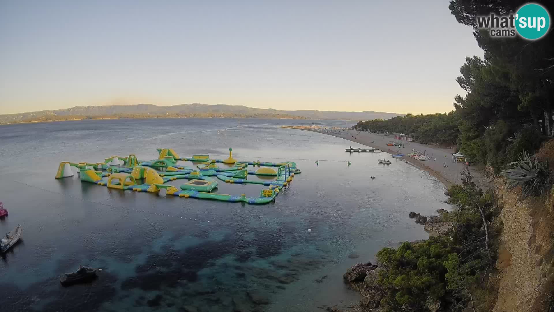 Webcam Zlatni Rat Bol – Liveblick vom berühmten Strand auf Brač