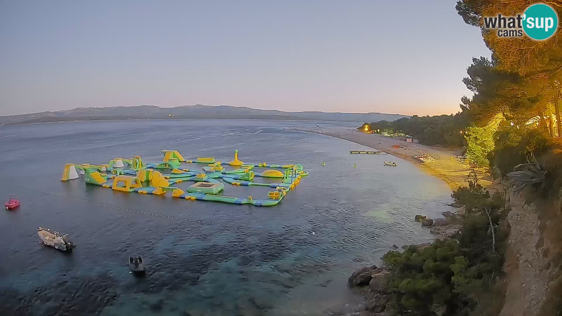 Webcam Bol Zlatni Rat – Vista en vivo desde la isla de Brač