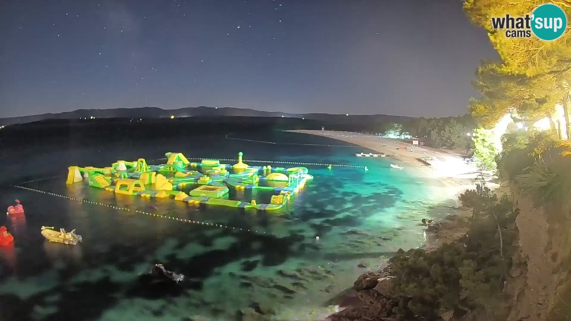 Webcam Bol Zlatni Rat – Vue en direct depuis l’île de Brač