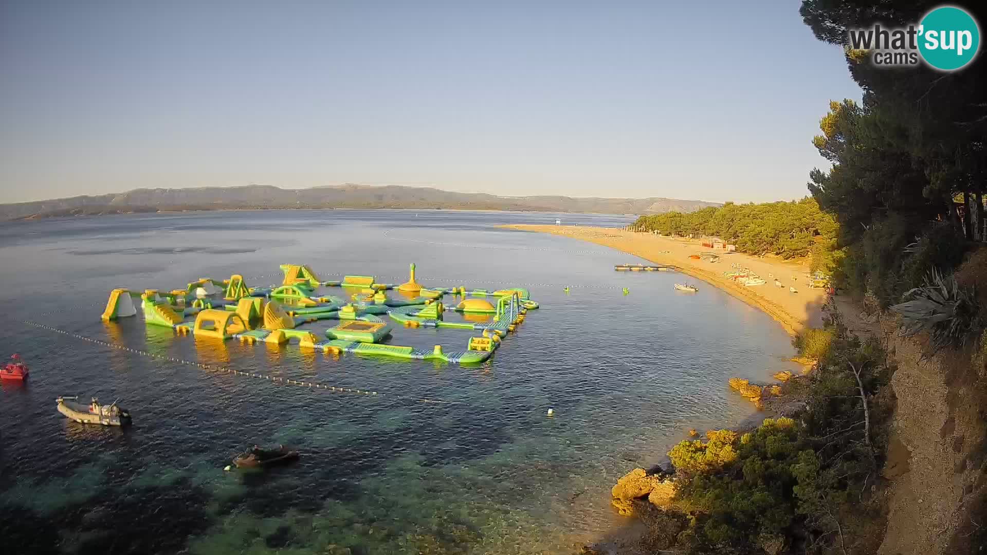 Webcam Bol Zlatni Rat – Vue en direct depuis l’île de Brač