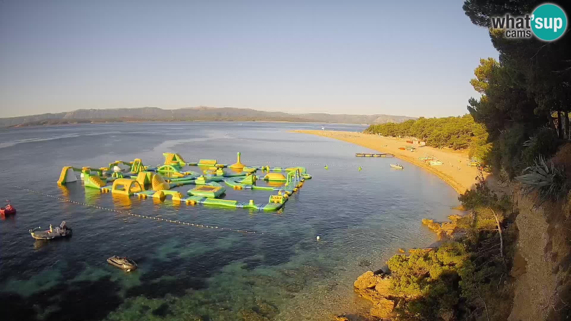 Webcam Bol Zlatni Rat – Live View from Brač Island