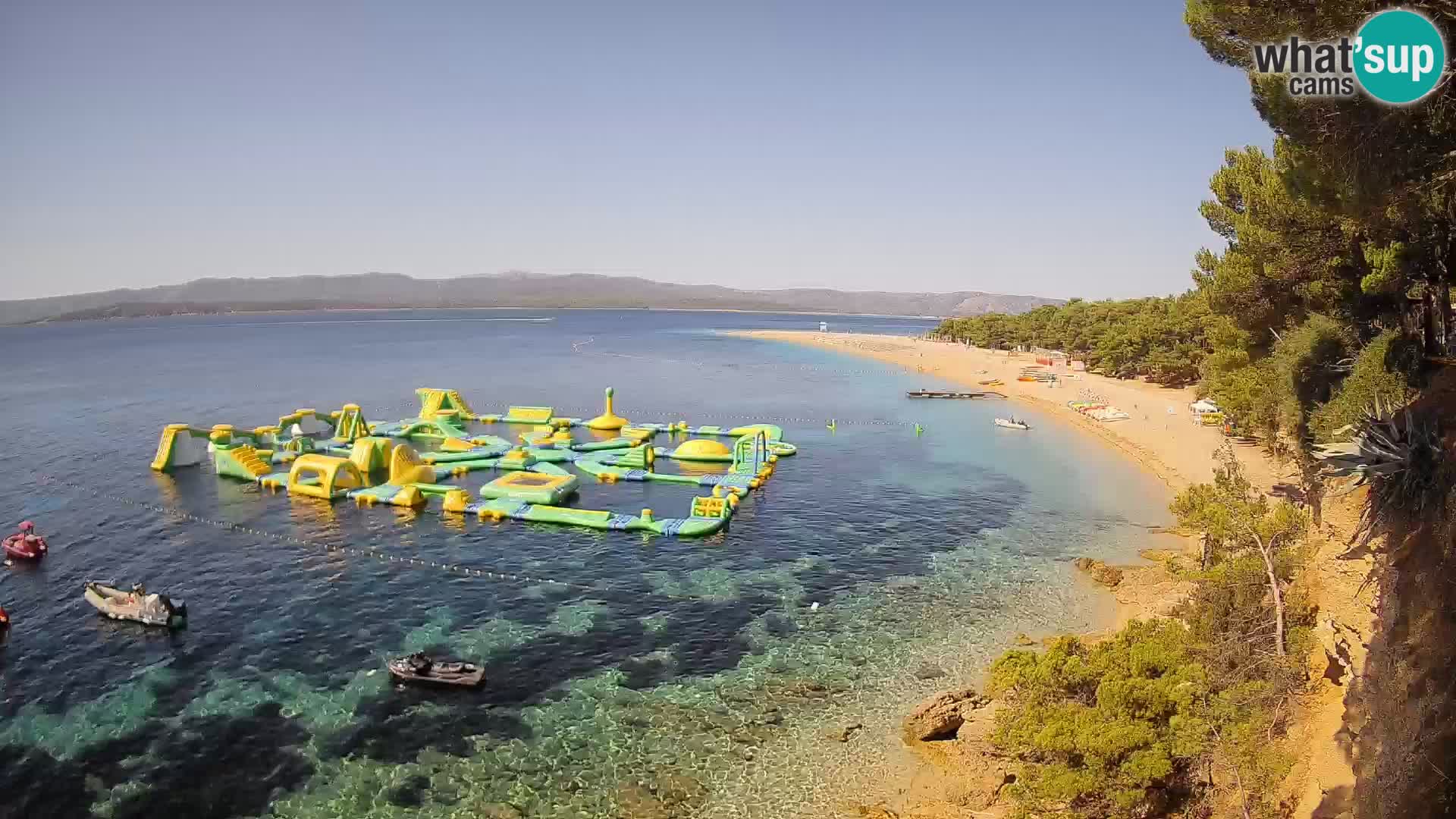 Webcam Bol Zlatni Rat – Vue en direct depuis l’île de Brač