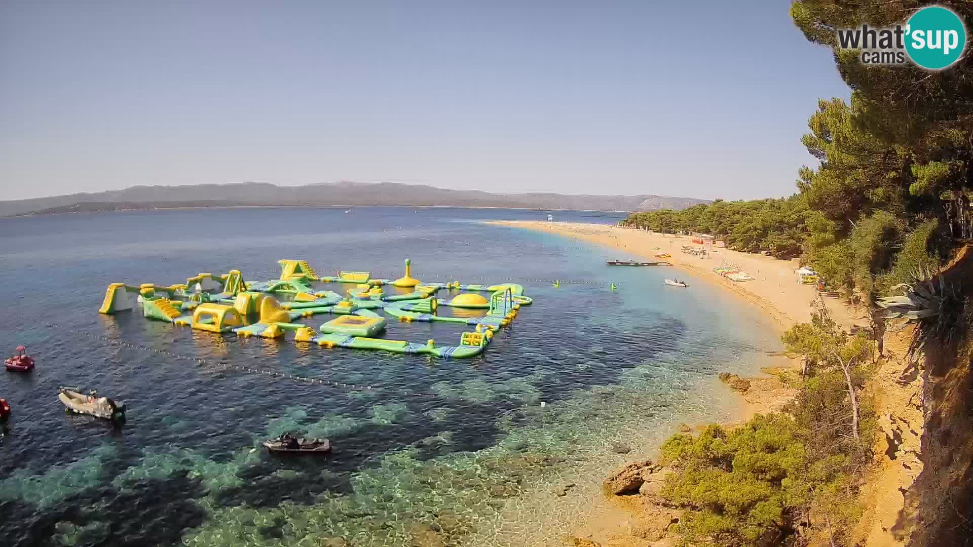 Webcam Bol Zlatni Rat – Vue en direct depuis l’île de Brač
