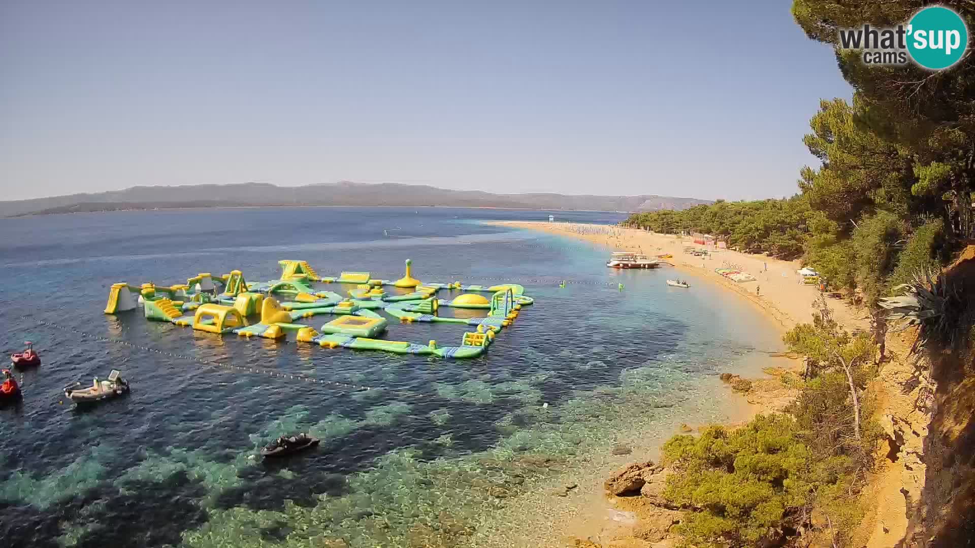 Webcam Bol Zlatni Rat – Vue en direct depuis l’île de Brač