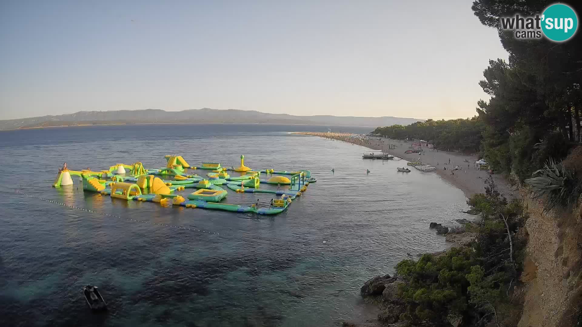 Webcam Bol Zlatni Rat – Vista en vivo desde la isla de Brač