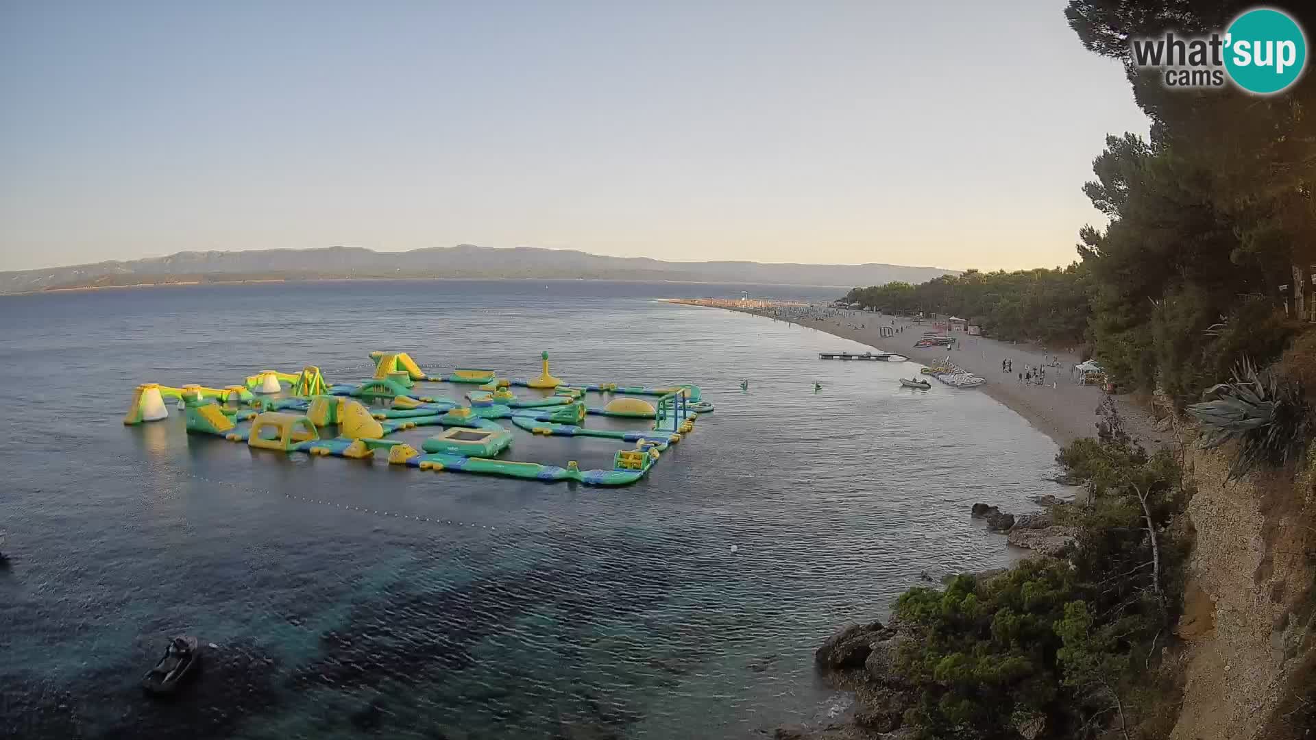 Webcam Zlatni Rat Bol – Liveblick vom berühmten Strand auf Brač