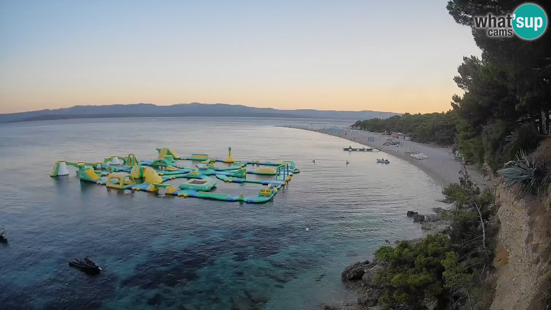Webcam Bol Zlatni Rat – Vista en vivo desde la isla de Brač