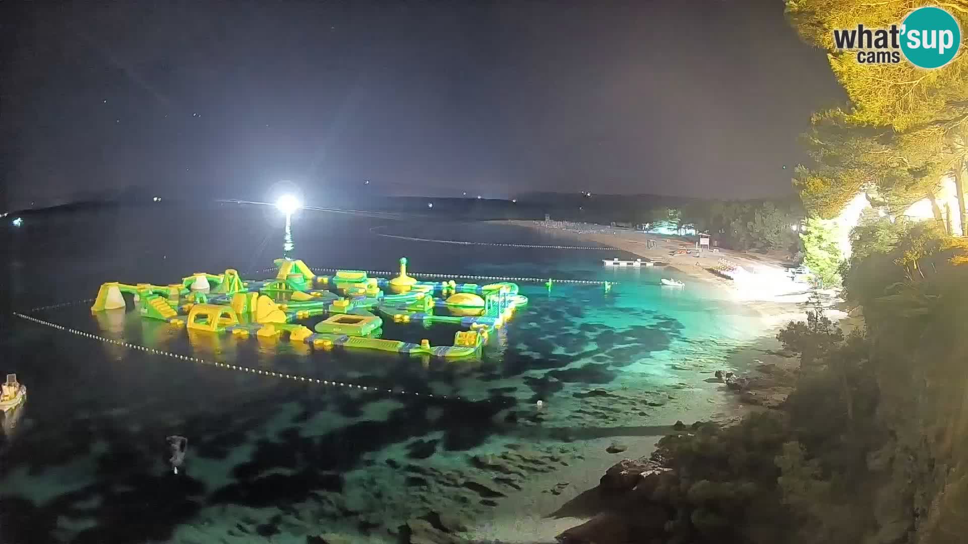 Webcam Zlatni Rat Bol – Liveblick vom berühmten Strand auf Brač