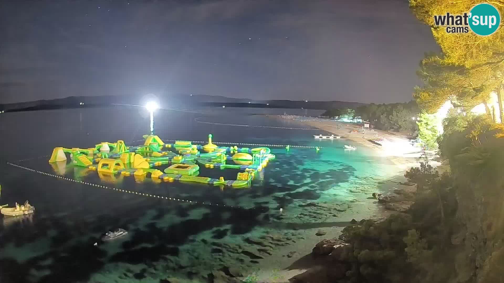 Webcam Zlatni Rat Bol – Liveblick vom berühmten Strand auf Brač