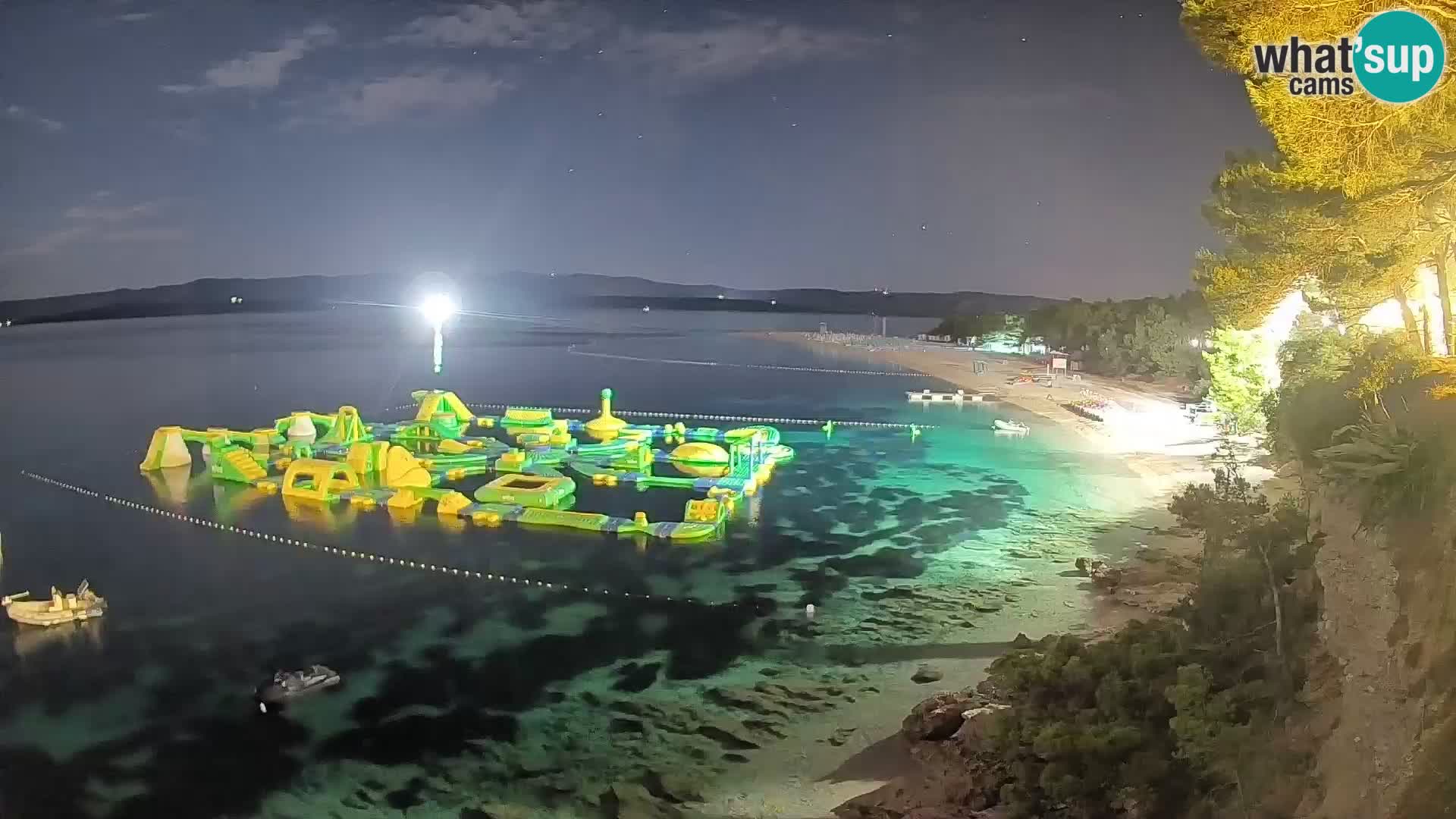 Webcam Bol Zlatni Rat – Vista en vivo desde la isla de Brač