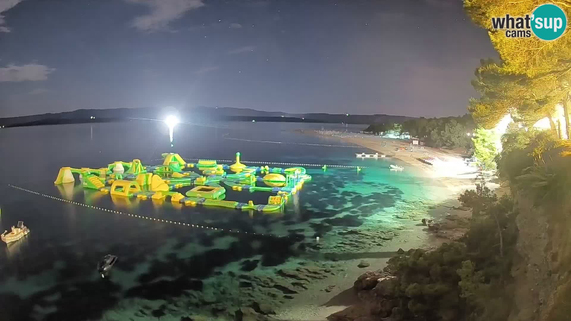 Webcam Zlatni Rat Bol – Liveblick vom berühmten Strand auf Brač