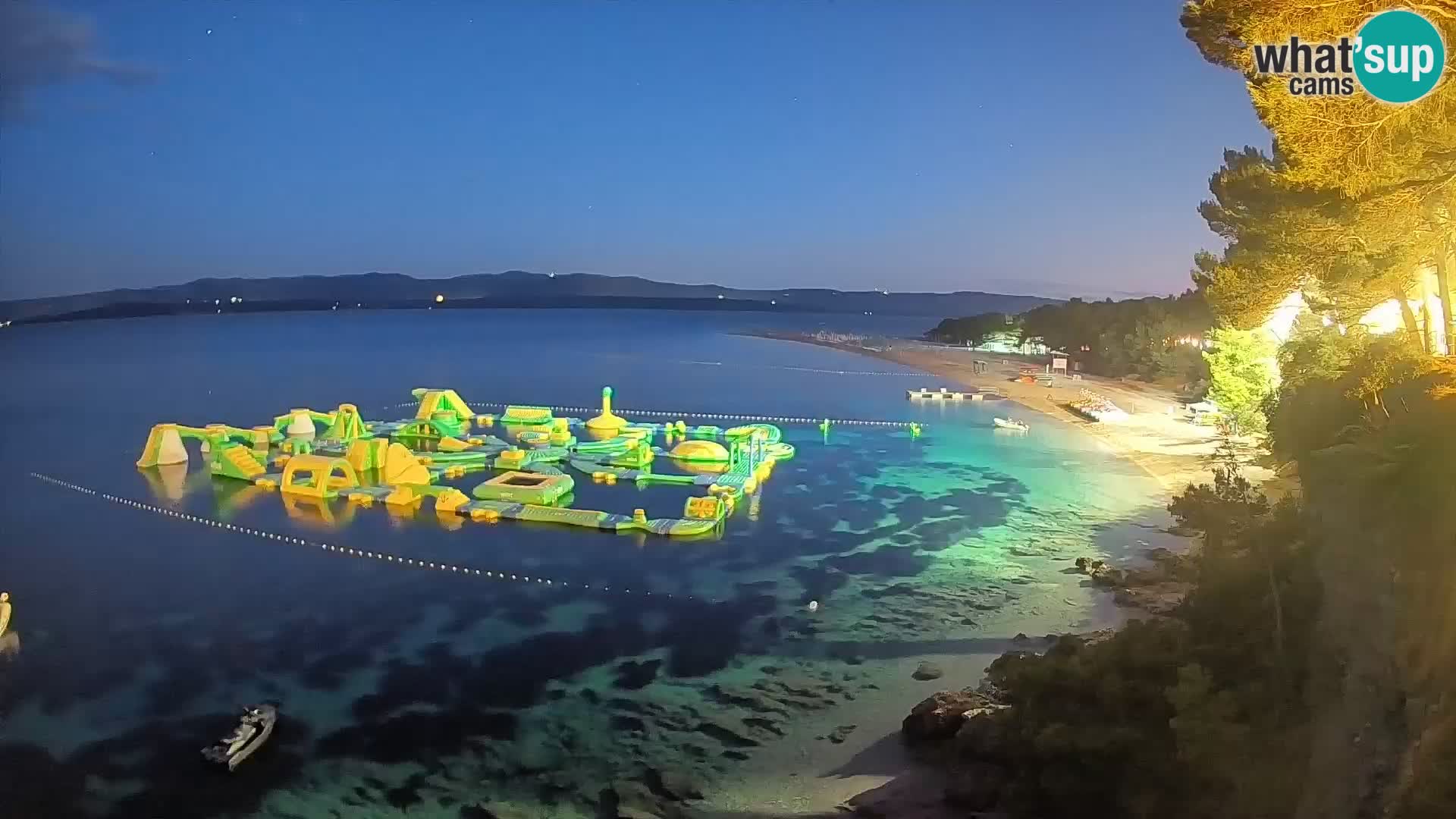 Webcam Bol Zlatni Rat – Vista en vivo desde la isla de Brač