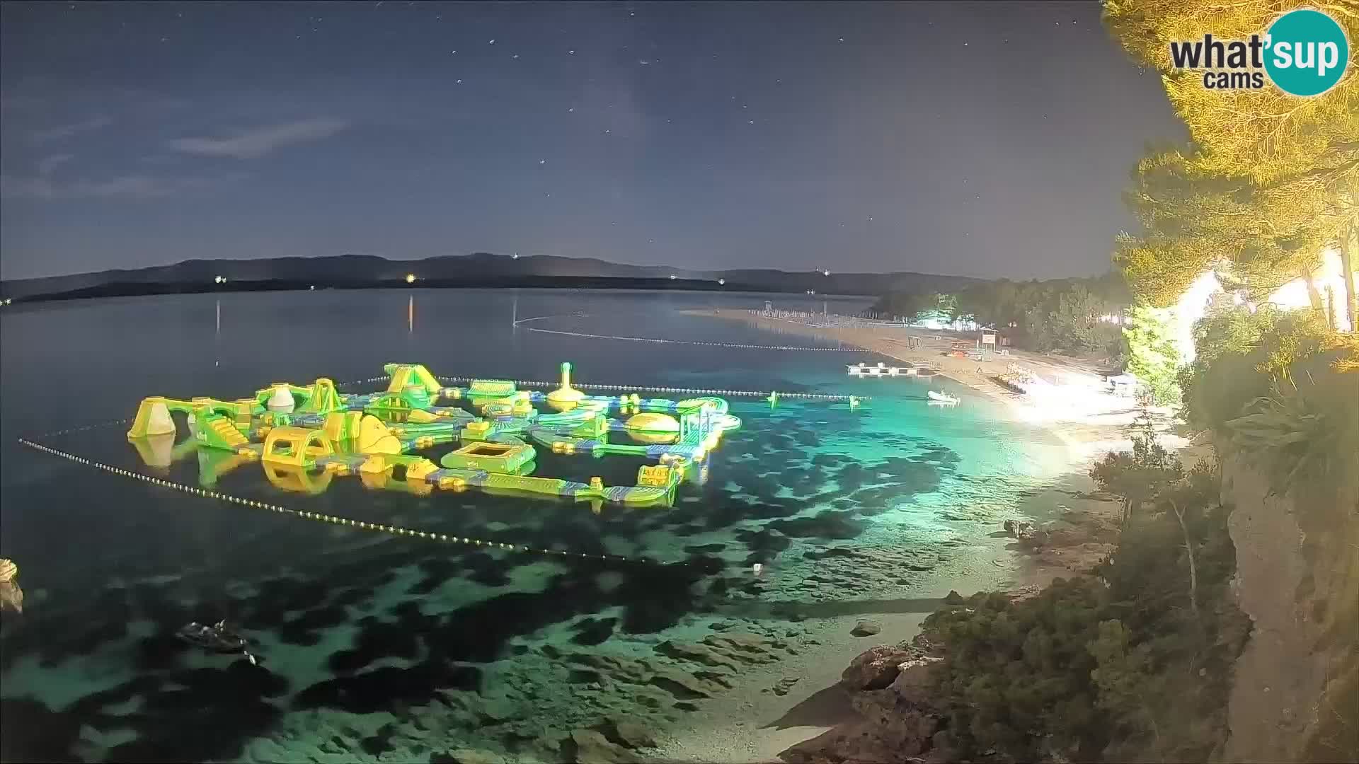Webcam Bol Zlatni Rat – Vista en vivo desde la isla de Brač