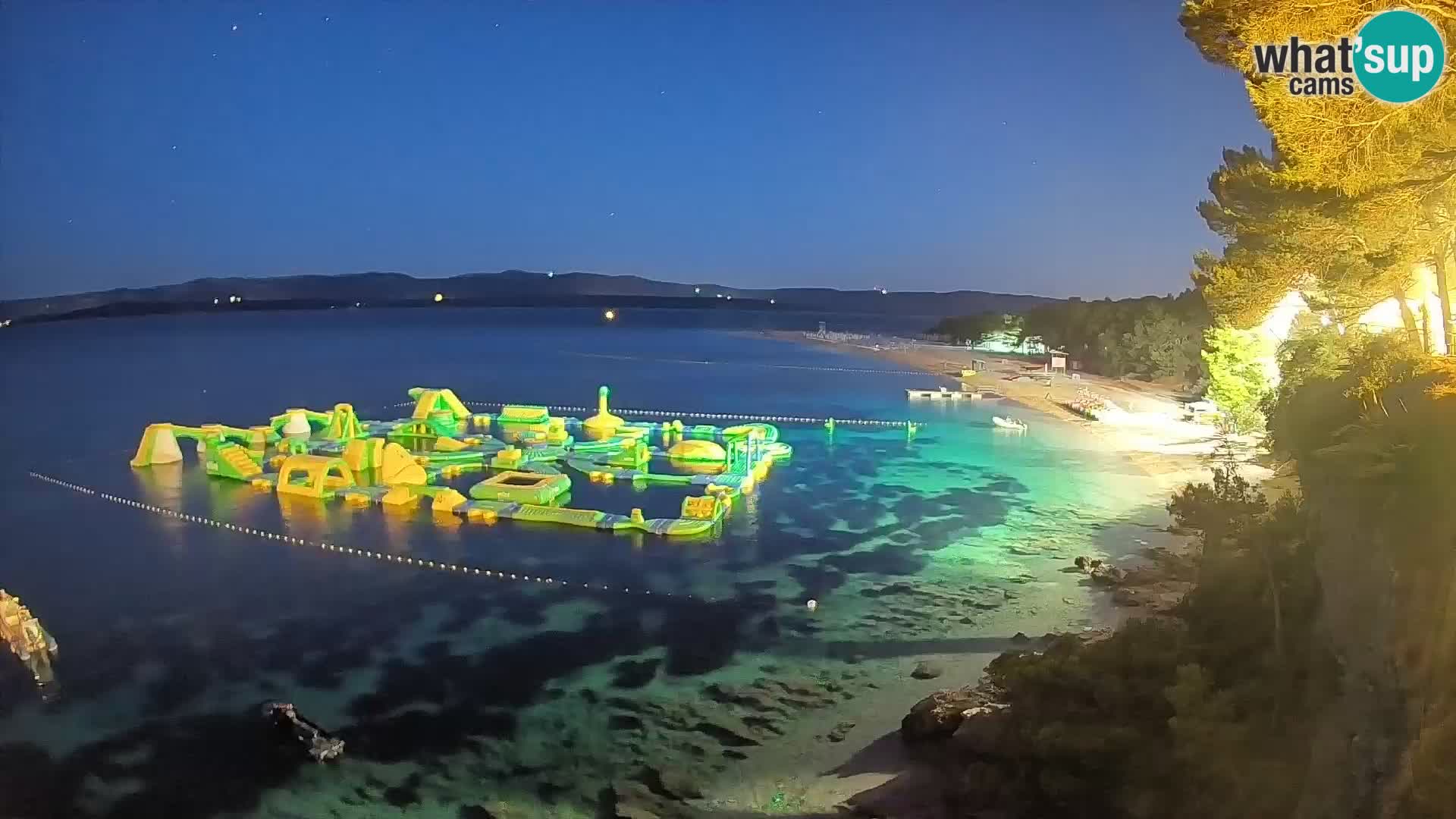 Webcam Bol Zlatni Rat – Vista en vivo desde la isla de Brač