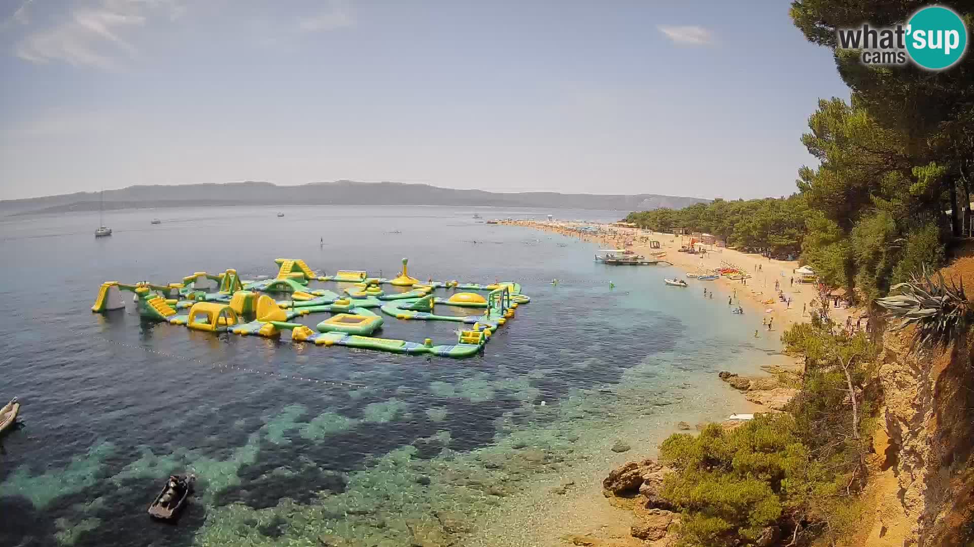 Webcam Bol Zlatni Rat – Vue en direct depuis l’île de Brač