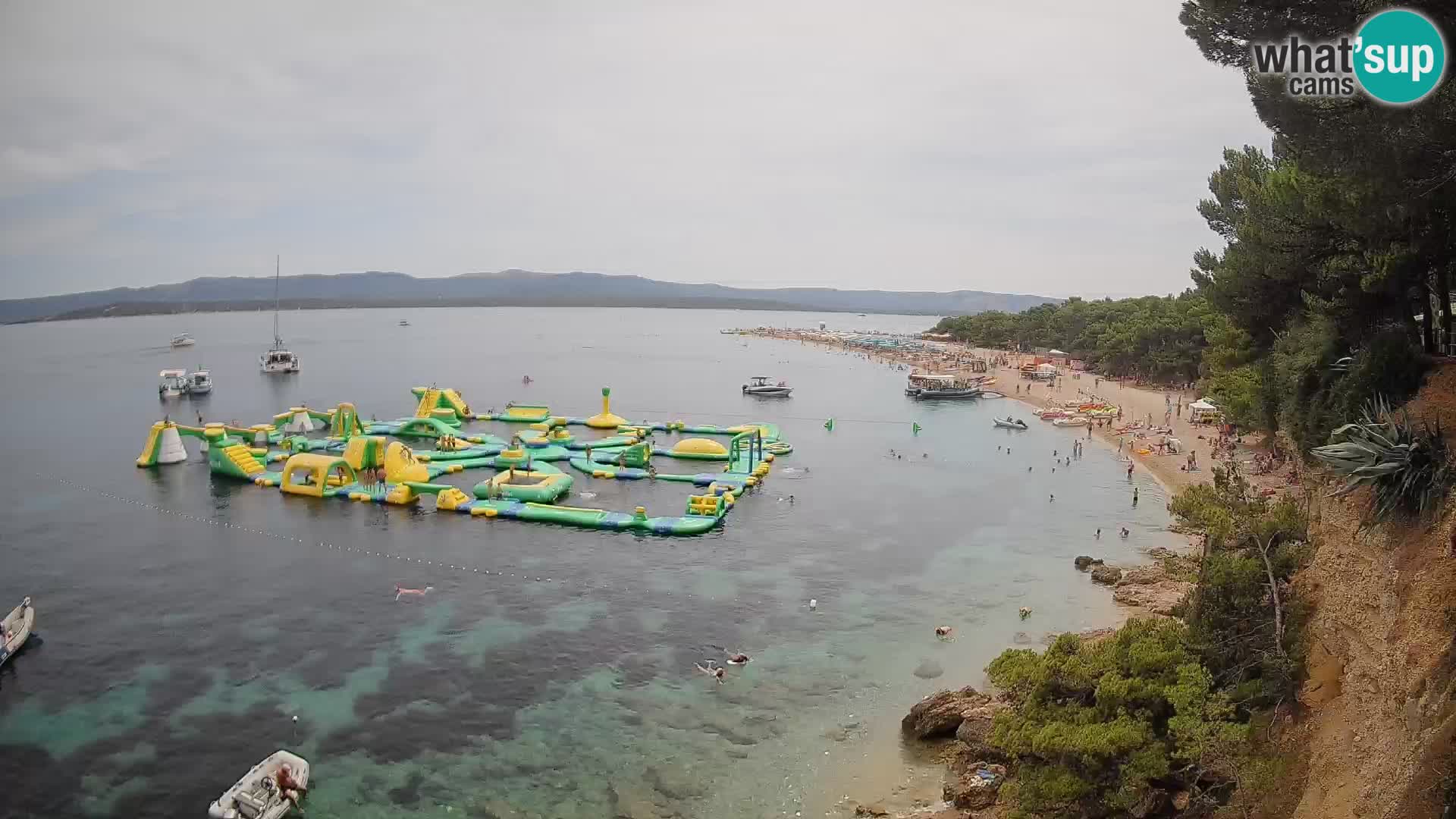 Webcam Bol Zlatni Rat – Live View from Brač Island