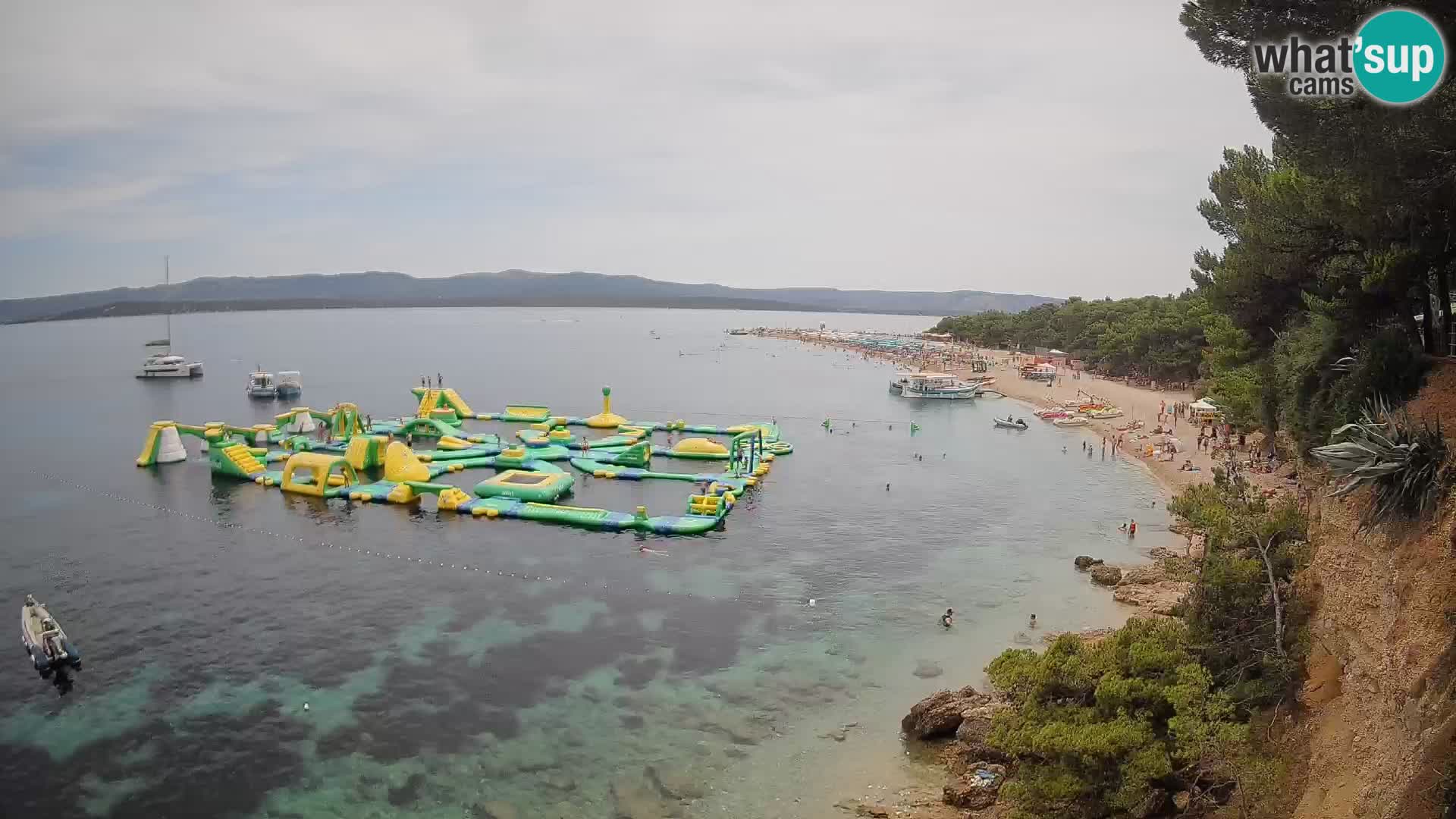 Webcam Bol Zlatni Rat – Live View from Brač Island