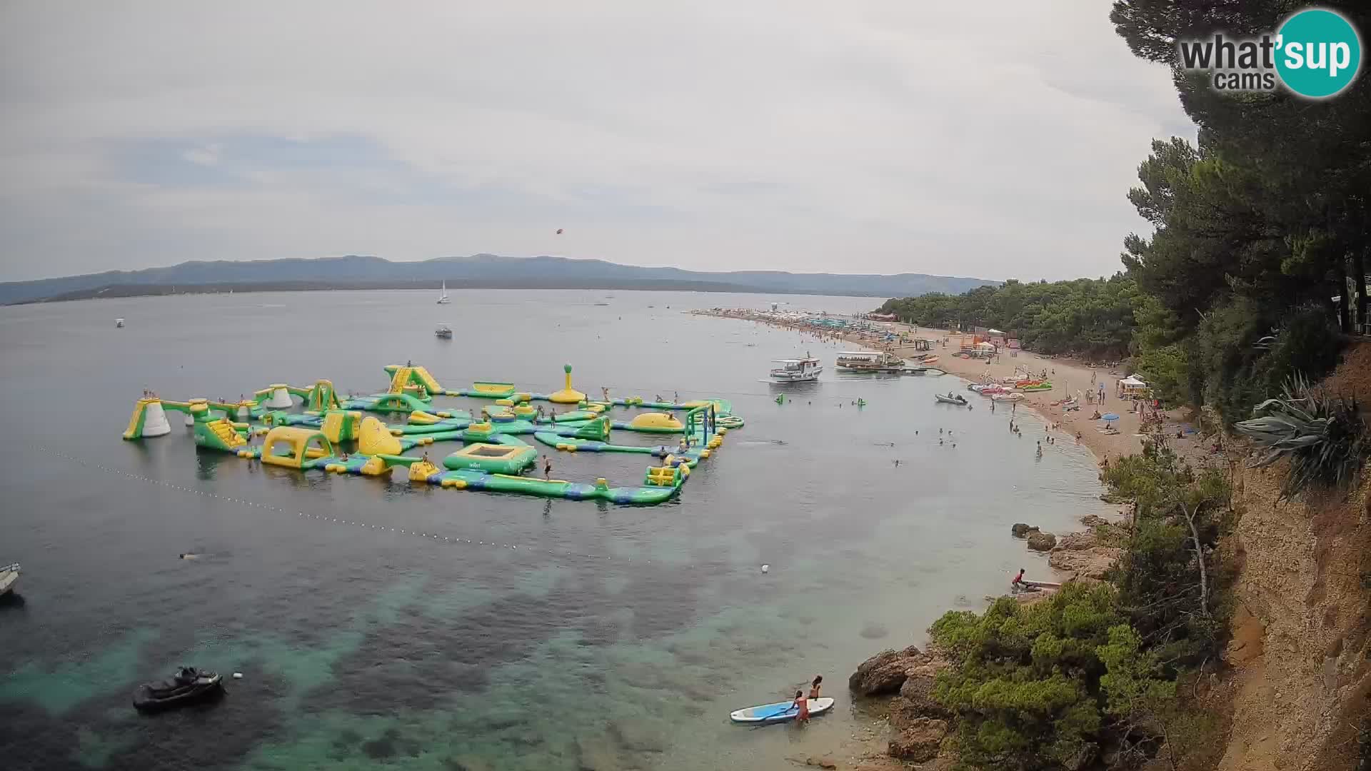 Webcam Bol Zlatni Rat – Live View from Brač Island