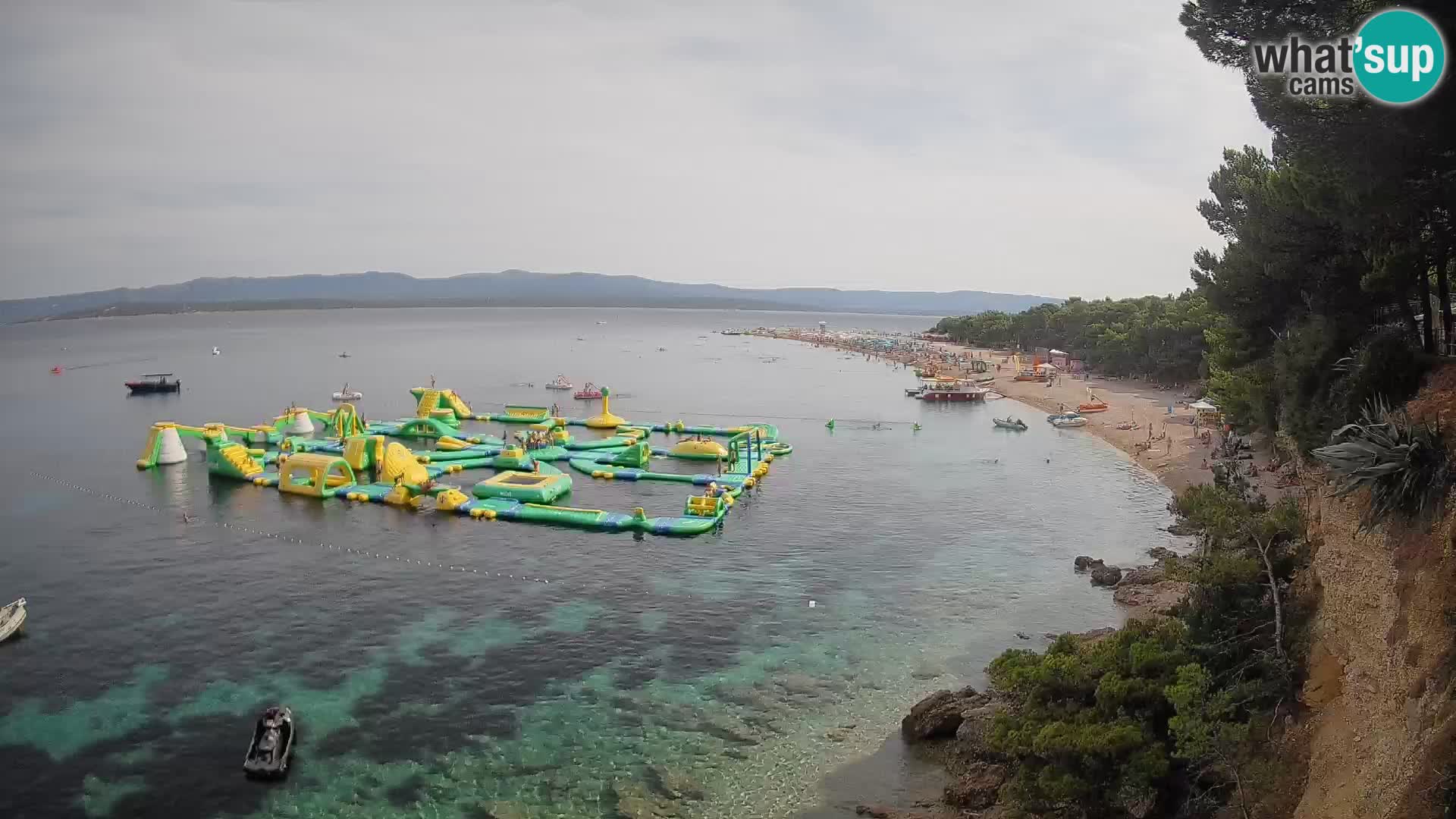 Webcam Bol Zlatni Rat – Live View from Brač Island
