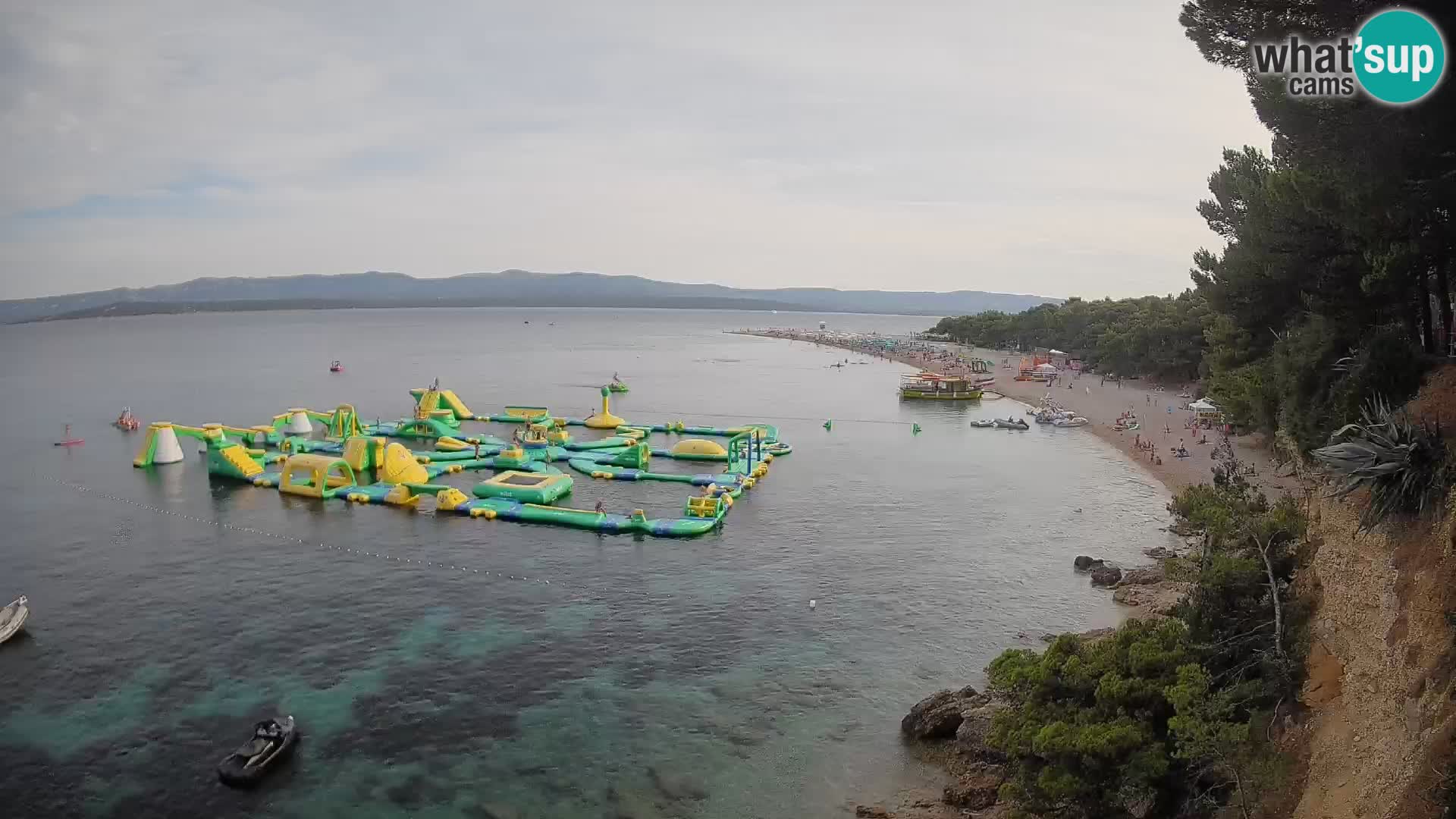 Webcam Bol Zlatni Rat – Vue en direct depuis l’île de Brač