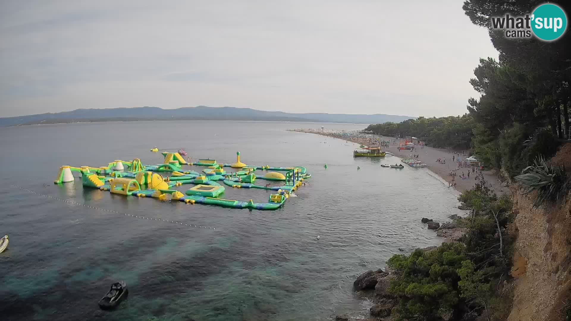Webcam Bol Zlatni Rat – Vue en direct depuis l’île de Brač