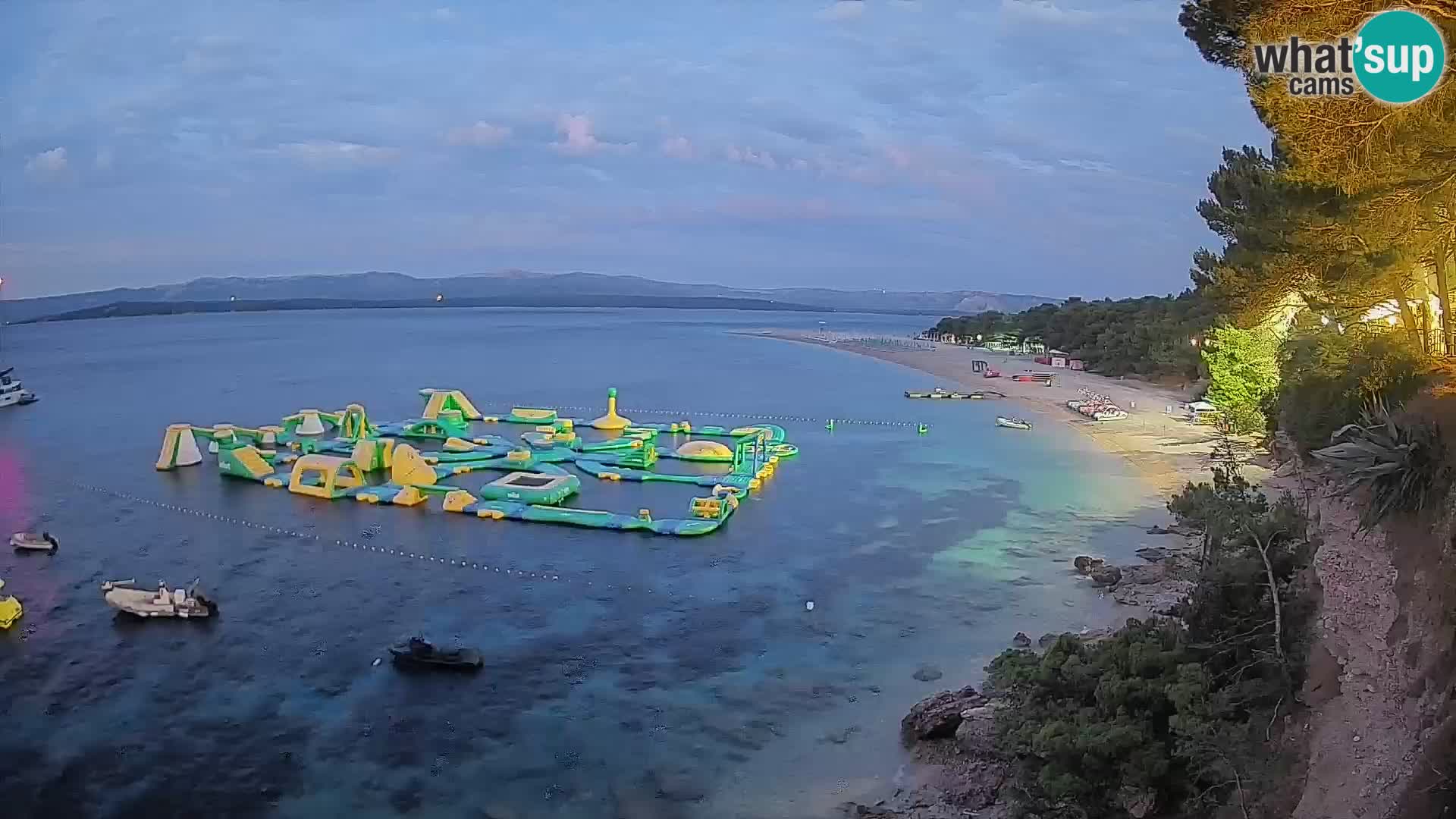 Webcam Bol Zlatni Rat – Vue en direct depuis l’île de Brač