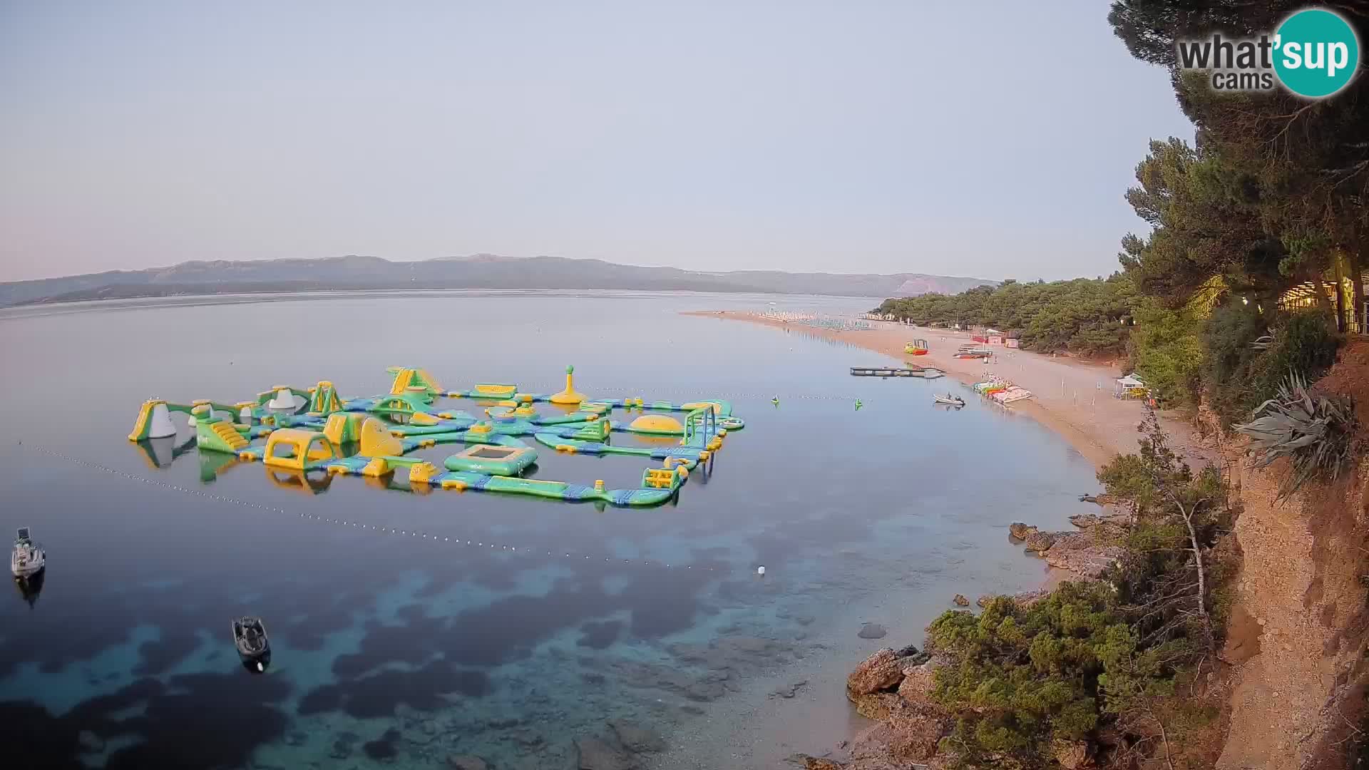 Webcam Bol Zlatni Rat – Vista en vivo desde la isla de Brač