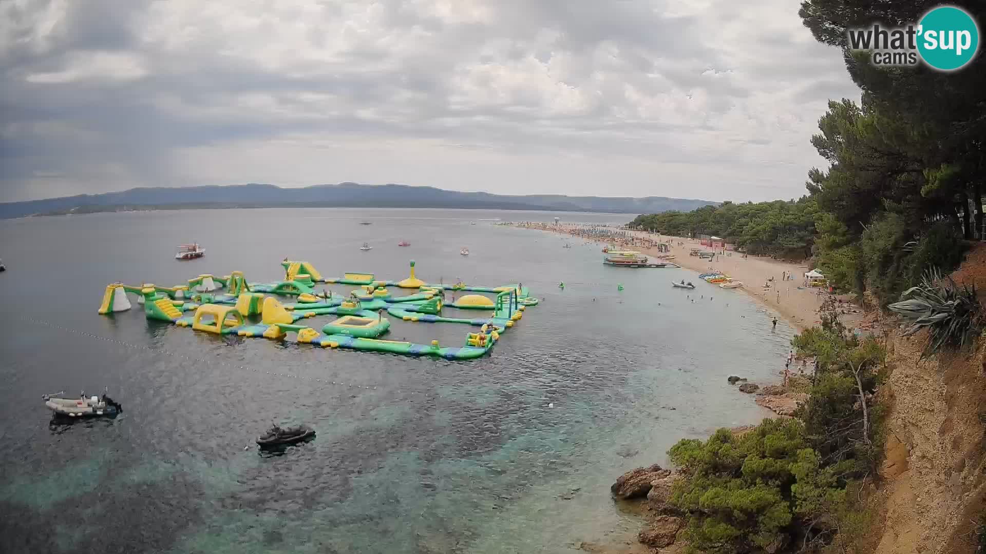 Webcam Bol Zlatni Rat – Vista en vivo desde la isla de Brač