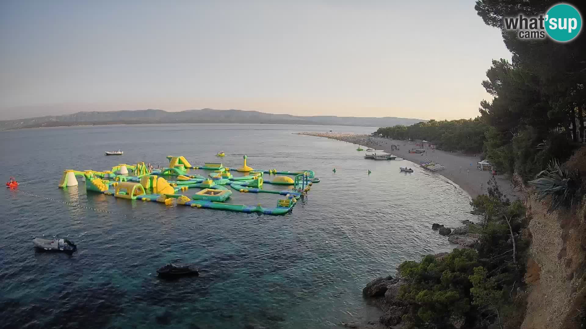Webcam Bol Zlatni Rat – Vista en vivo desde la isla de Brač