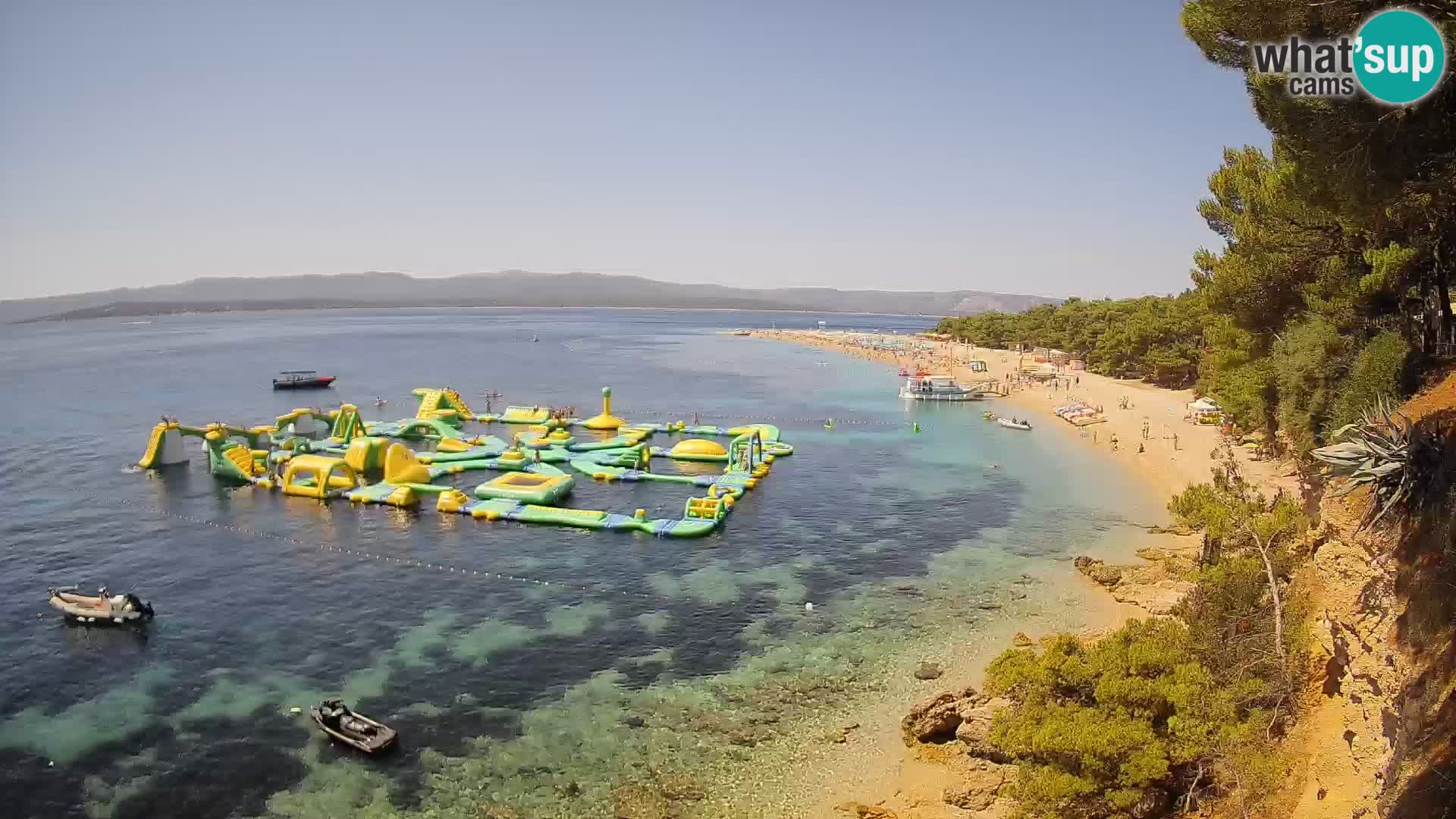 Web kamera Bol Zlatni Rat – Pogled uživo s otoka Brača