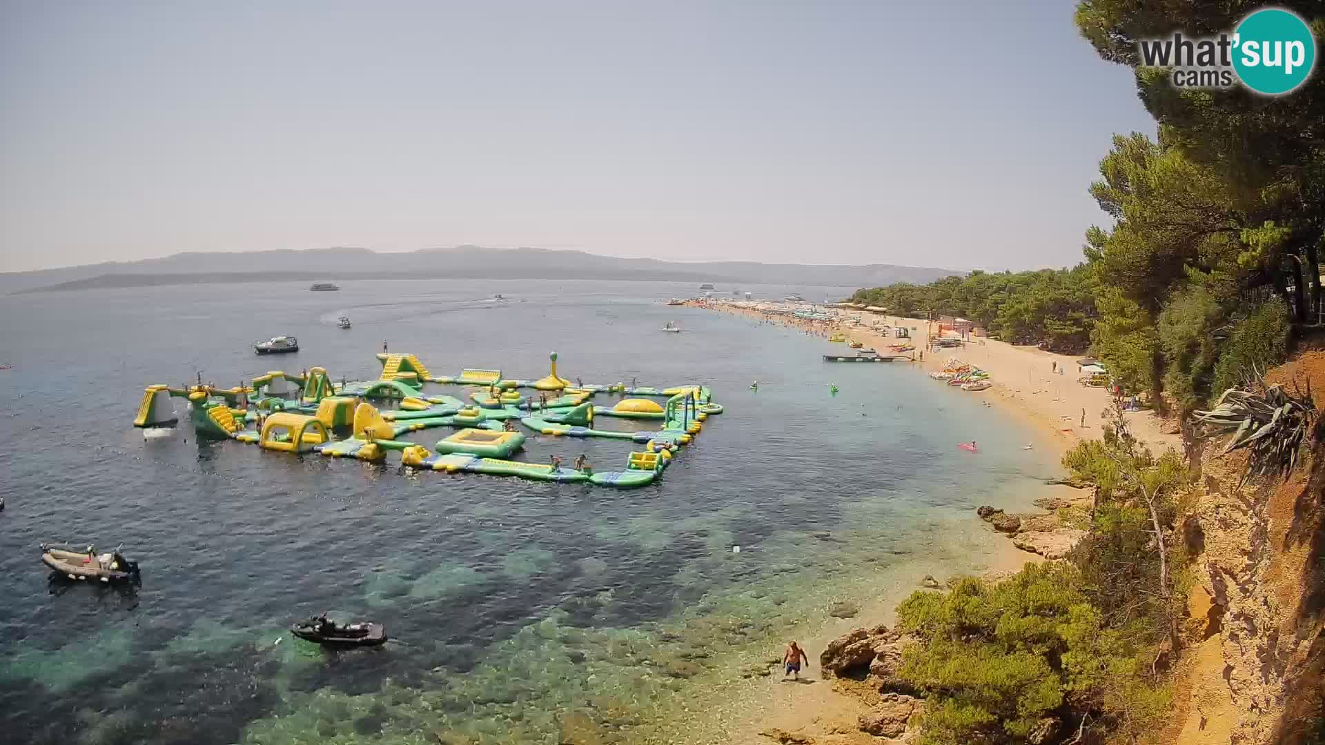Webcam Bol Zlatni Rat – Vue en direct depuis l’île de Brač