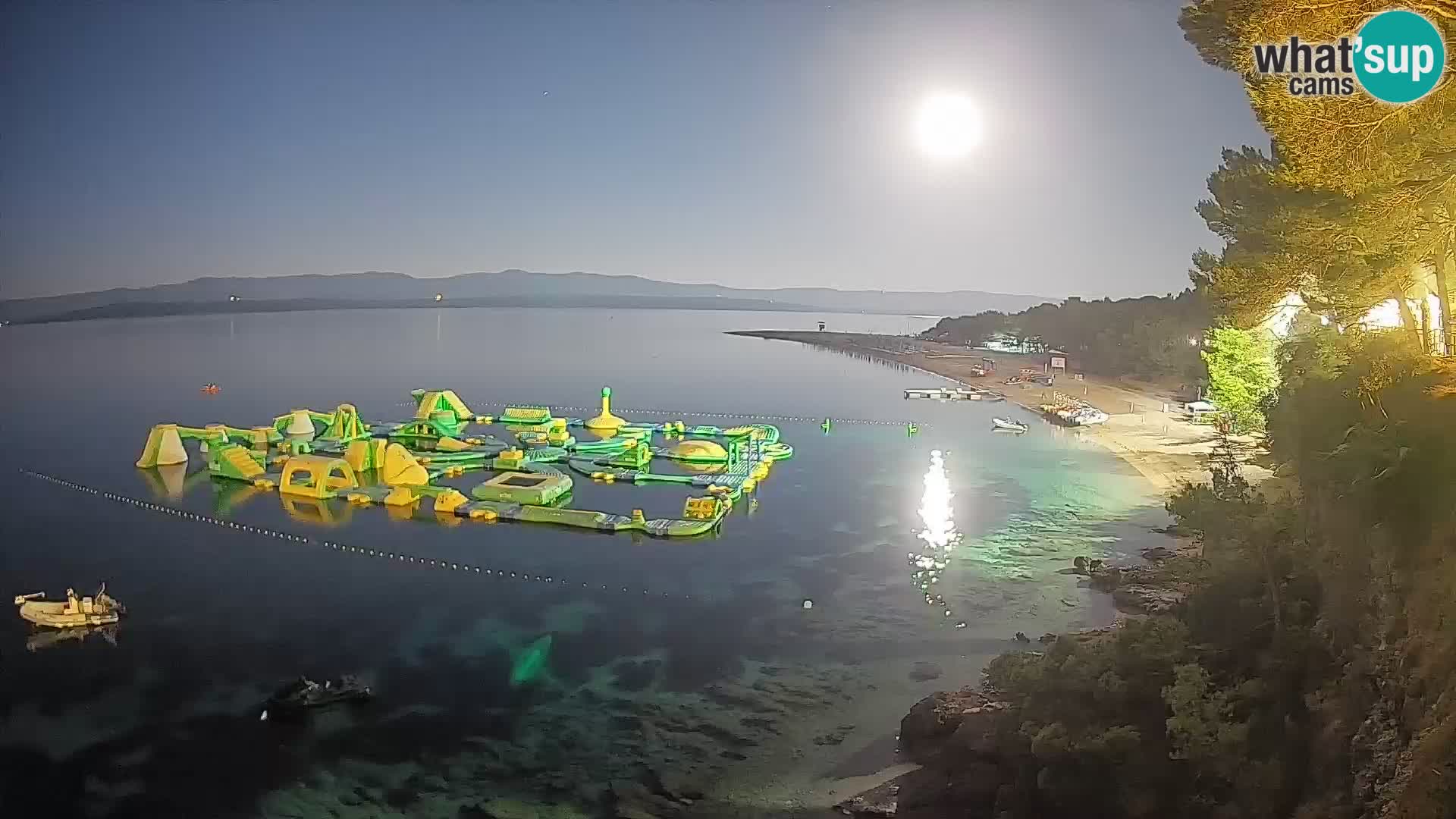 Webcam Bol Zlatni Rat – Vue en direct depuis l’île de Brač