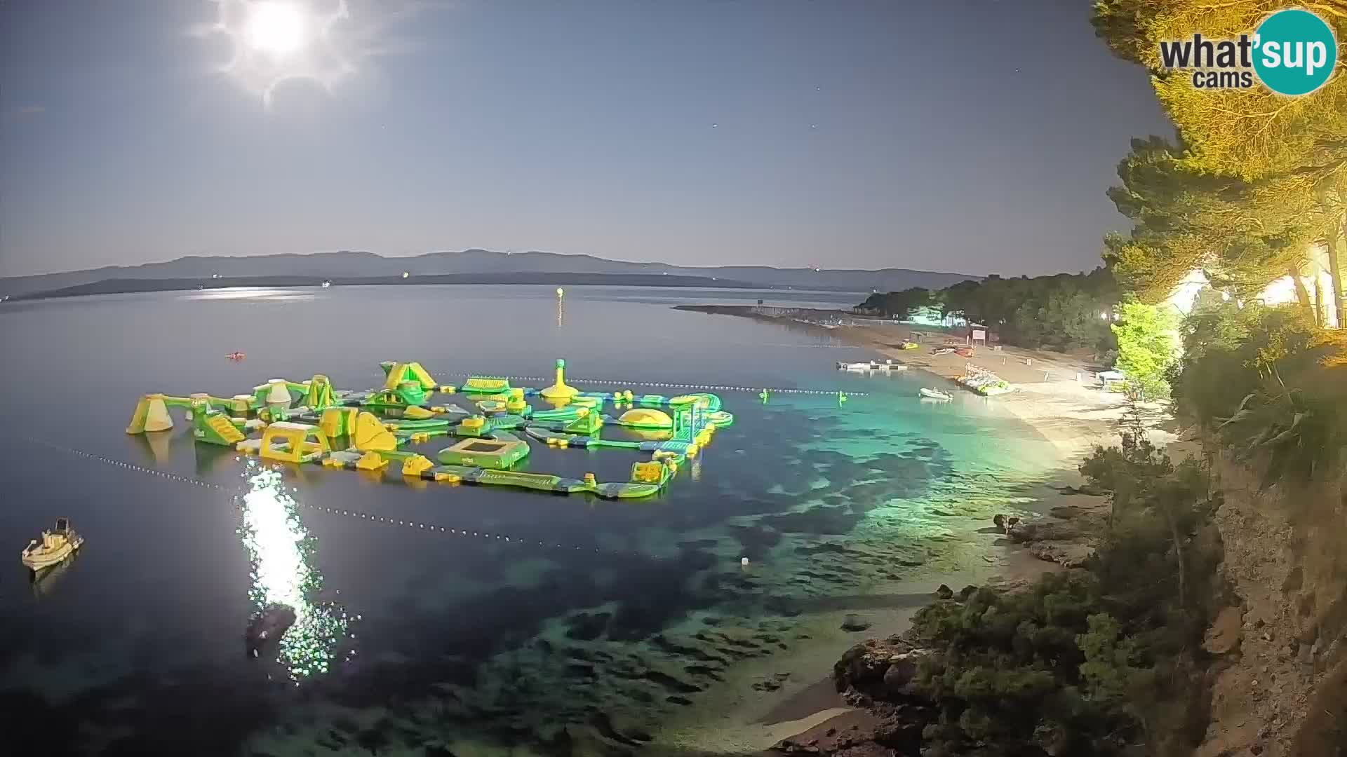 Webcam Bol Zlatni Rat – Vista en vivo desde la isla de Brač