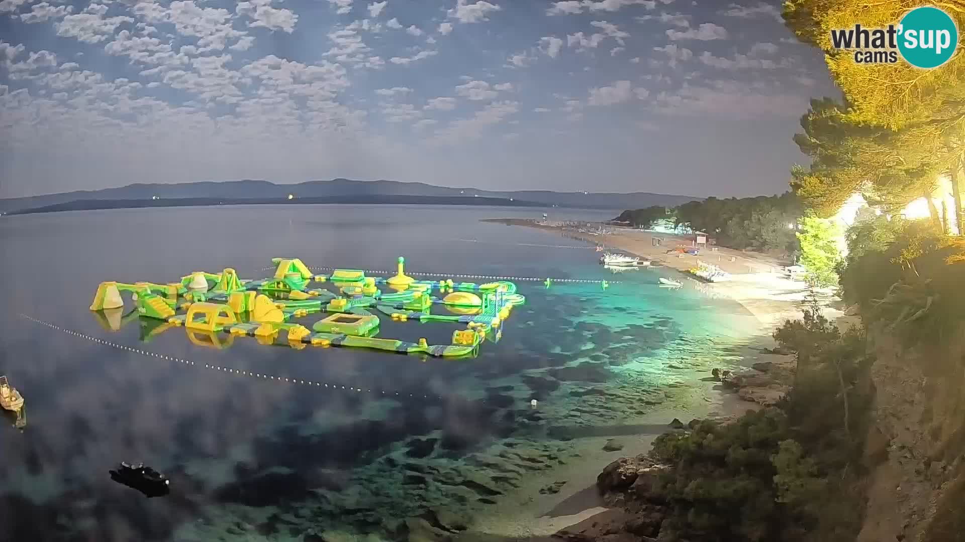 Webcam Bol Zlatni Rat – Vista en vivo desde la isla de Brač