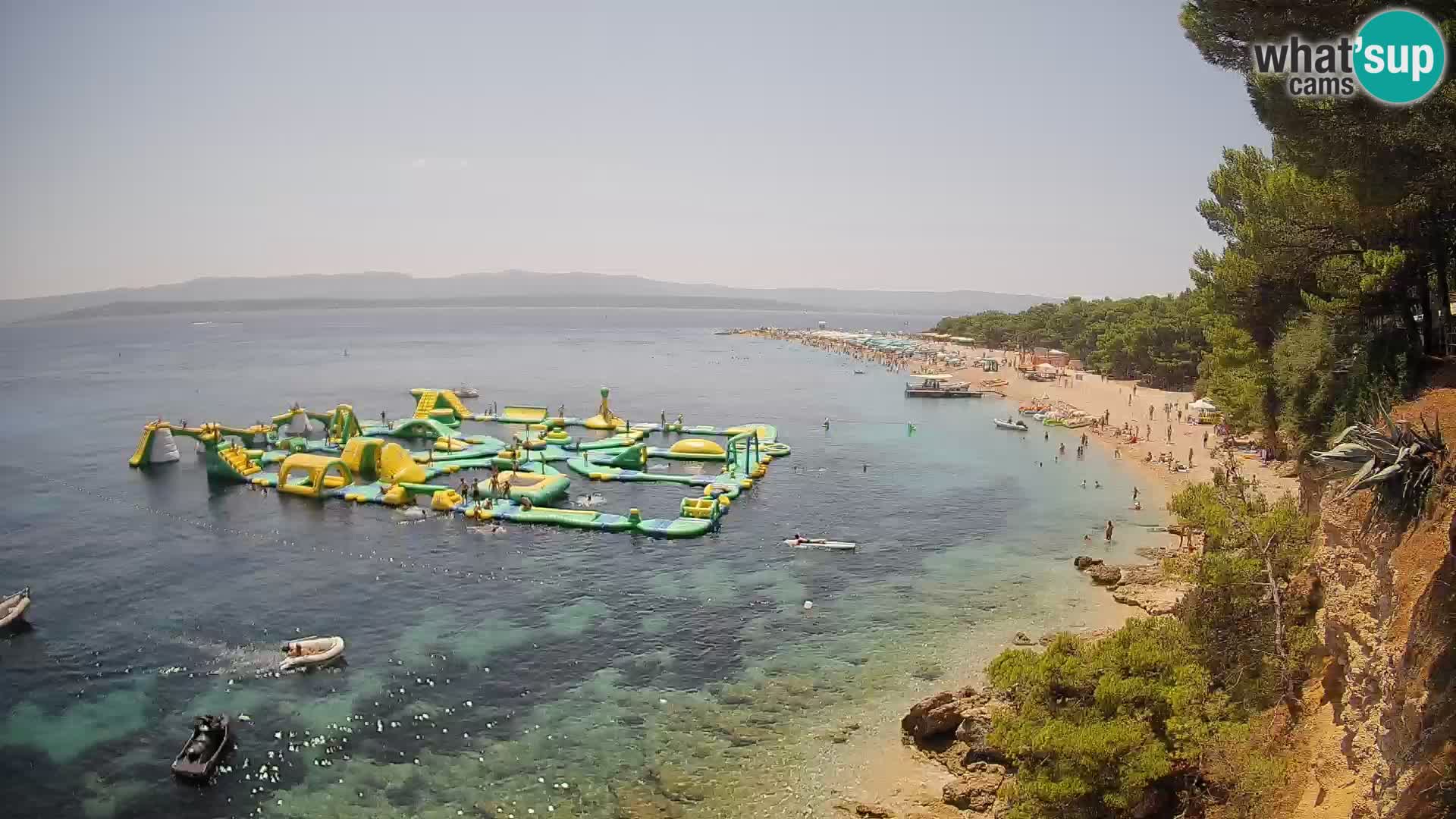 Web kamera Bol Zlatni Rat – Pogled uživo s otoka Brača