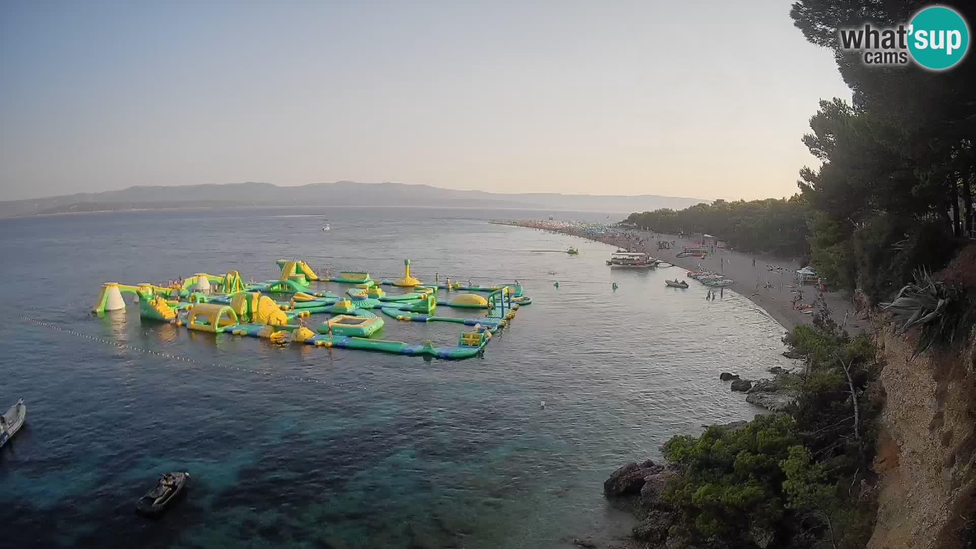 Webcam Bol Zlatni Rat – Vista en vivo desde la isla de Brač