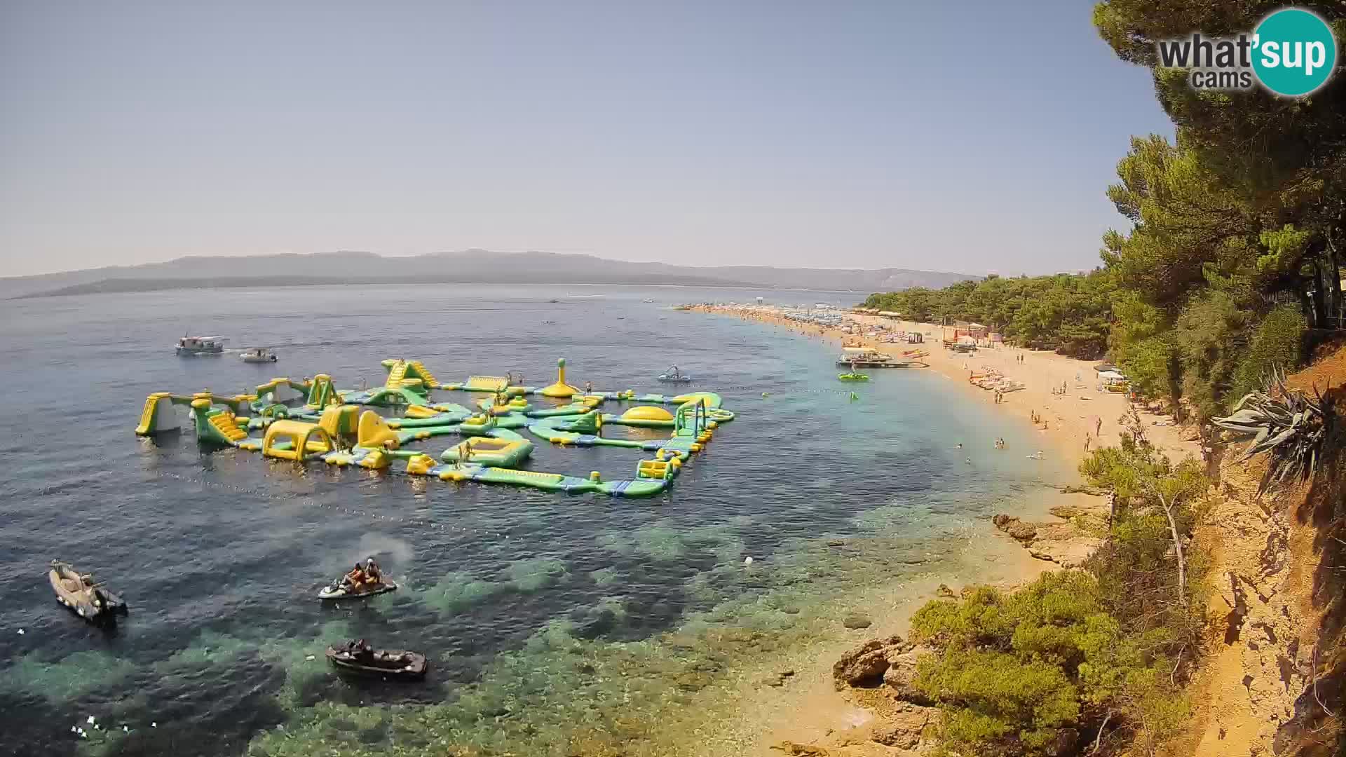 Web kamera Bol Zlatni Rat – Pogled uživo s otoka Brača