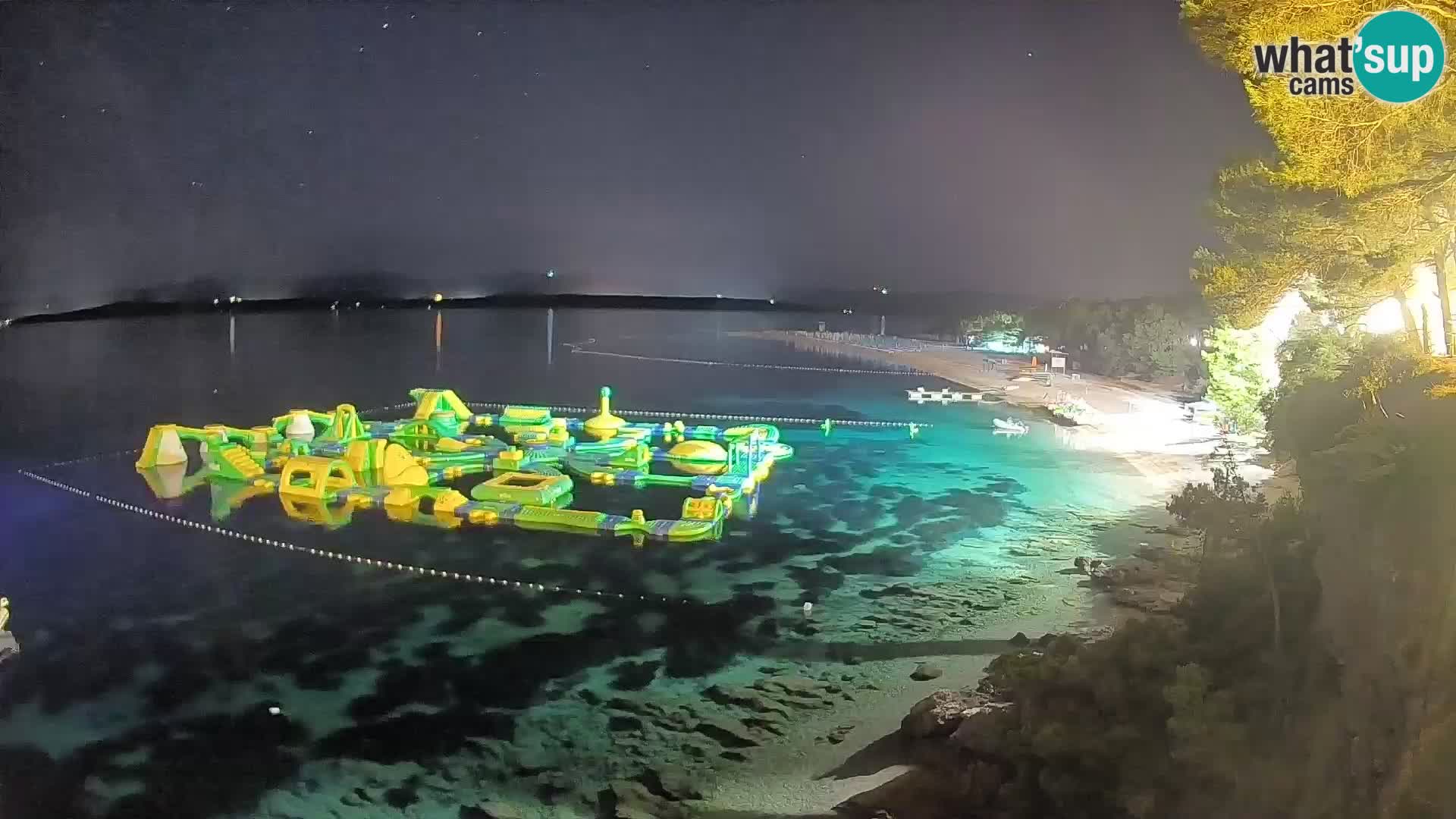Webcam Bol Zlatni Rat – Vista en vivo desde la isla de Brač